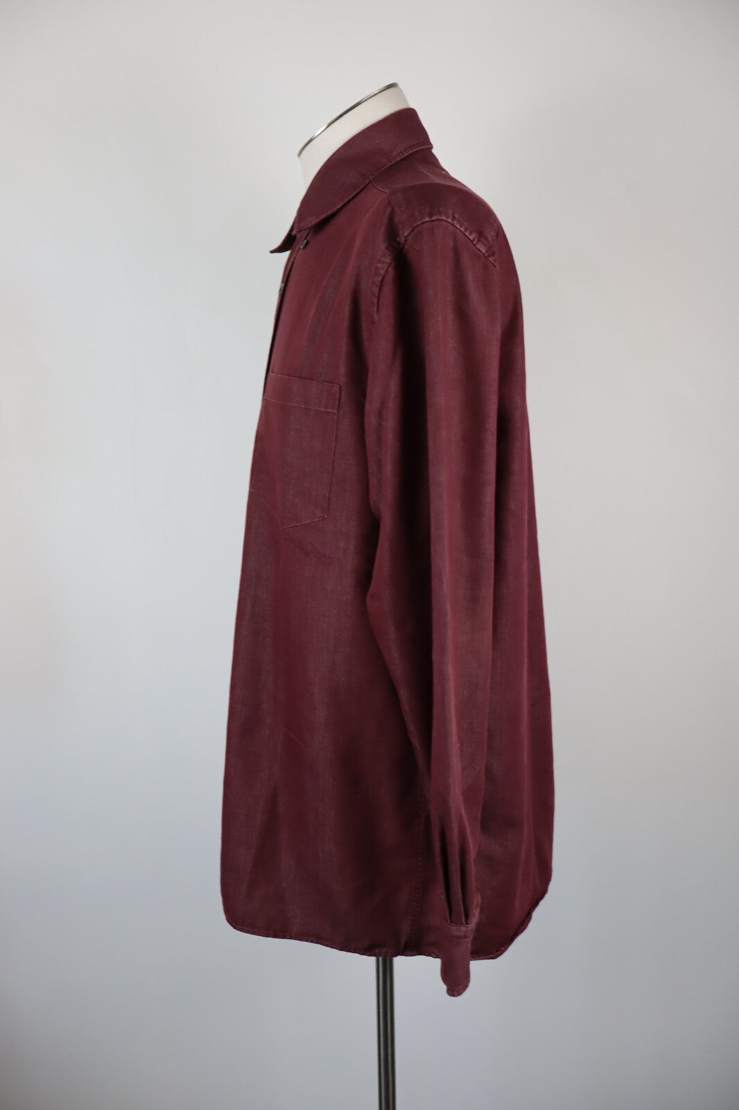 HUGO BOSS CAMICIA UOMO TG. L MAN CASUAL VINTAGE SHIRT COTONE COTTON