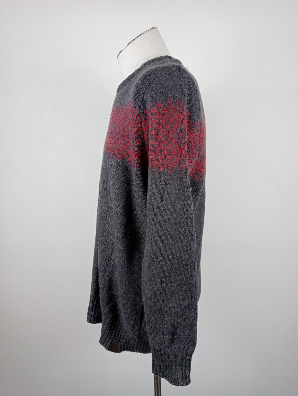TIMBERLAND MAGLIONE LANA COTONE VINTAGE UOMO Tg. XL MAN SWEATER CASUAL