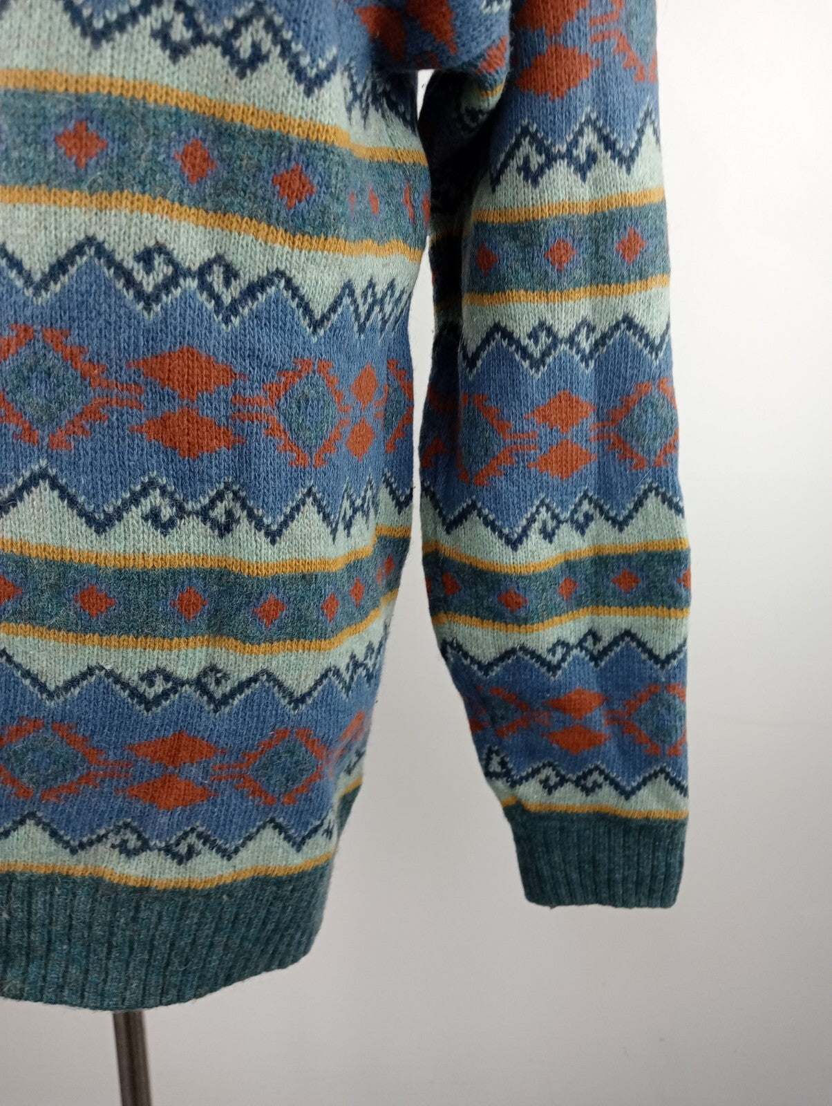 CARRERA MAGLIONE WOOL LANA VINTAGE UOMO M MAN SWEATER CASUAL ITALY