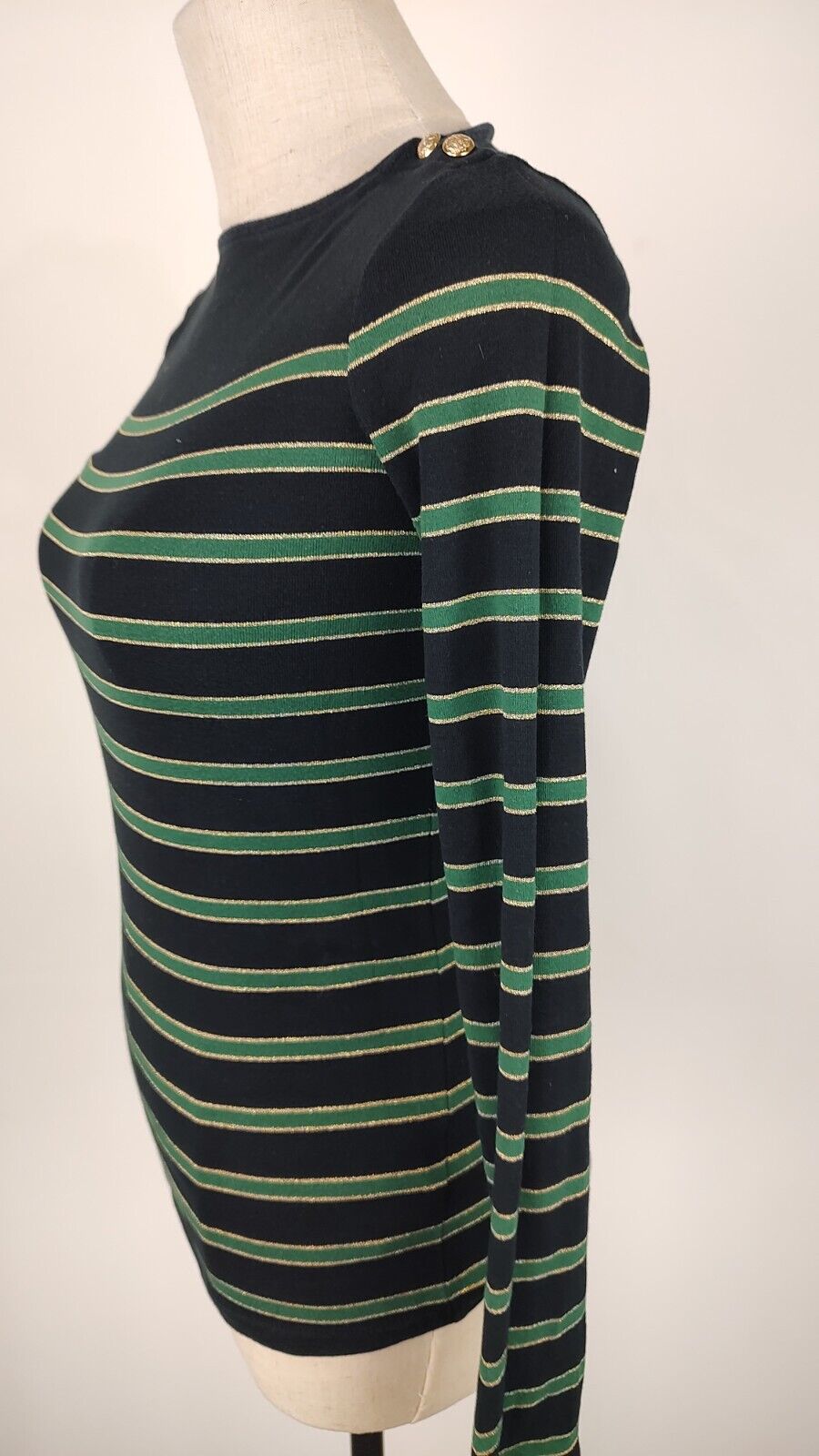 RALPH LAUREN MAGLIA DONNA TG. XS WOMAN CASUAL VINTAGE T-SHIRT