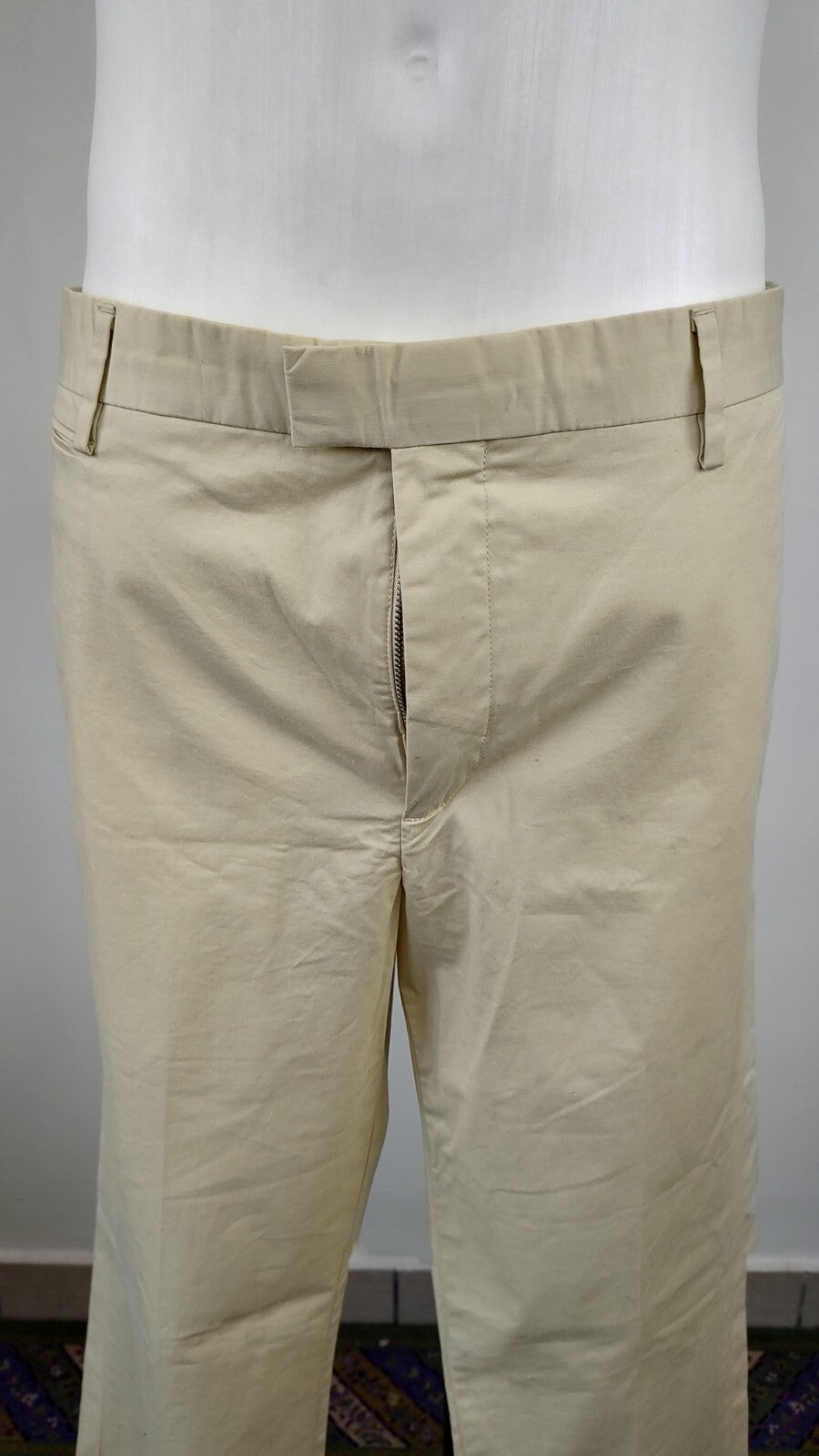 DOCKERS PANTALONE CASUAL UOMO TG 38 MAN VINTAGE PANTS COTONE CON TAG