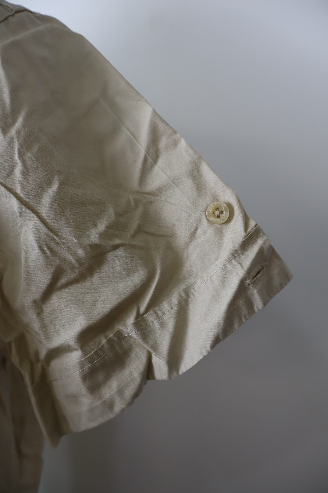 AJ ARMANI JEANS CAMICIA UOMO COTONE TG. S MAN CASUAL VINTAGE COTTON SHIRT