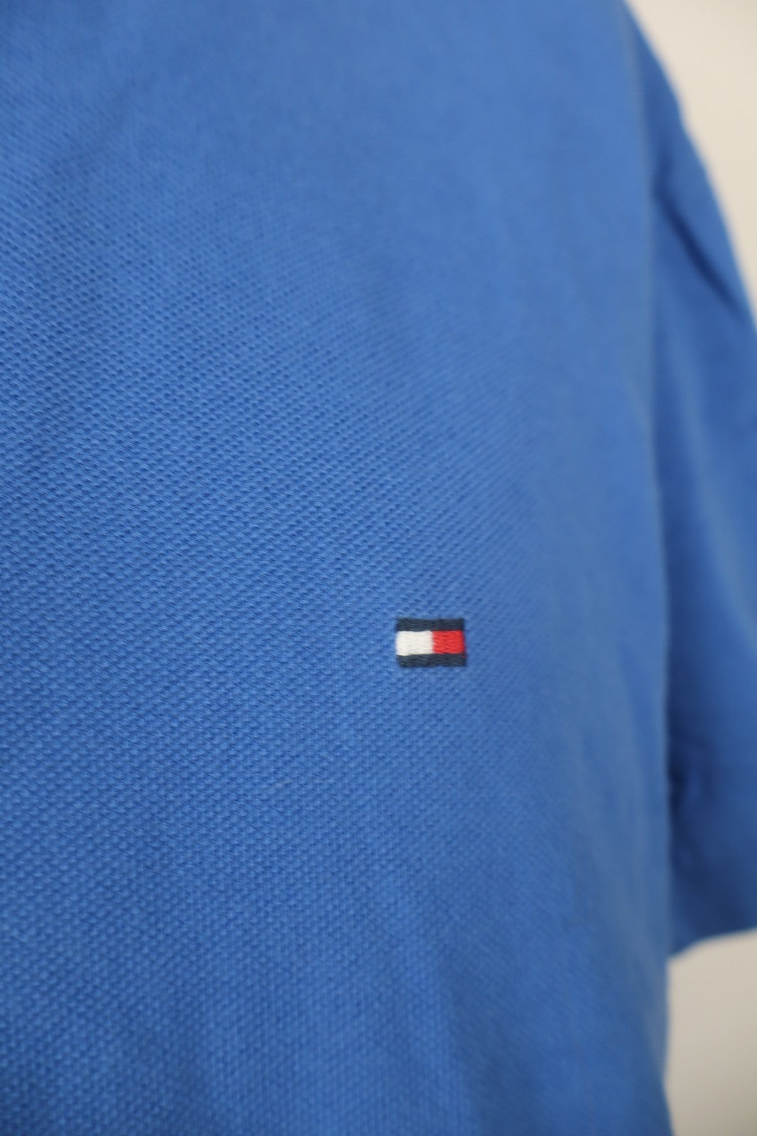 TOMMY HILFIGER MAGLIA POLO UOMO XL MAN T-SHIRT CASUAL VINTAGE COTONE COTTON LOGO