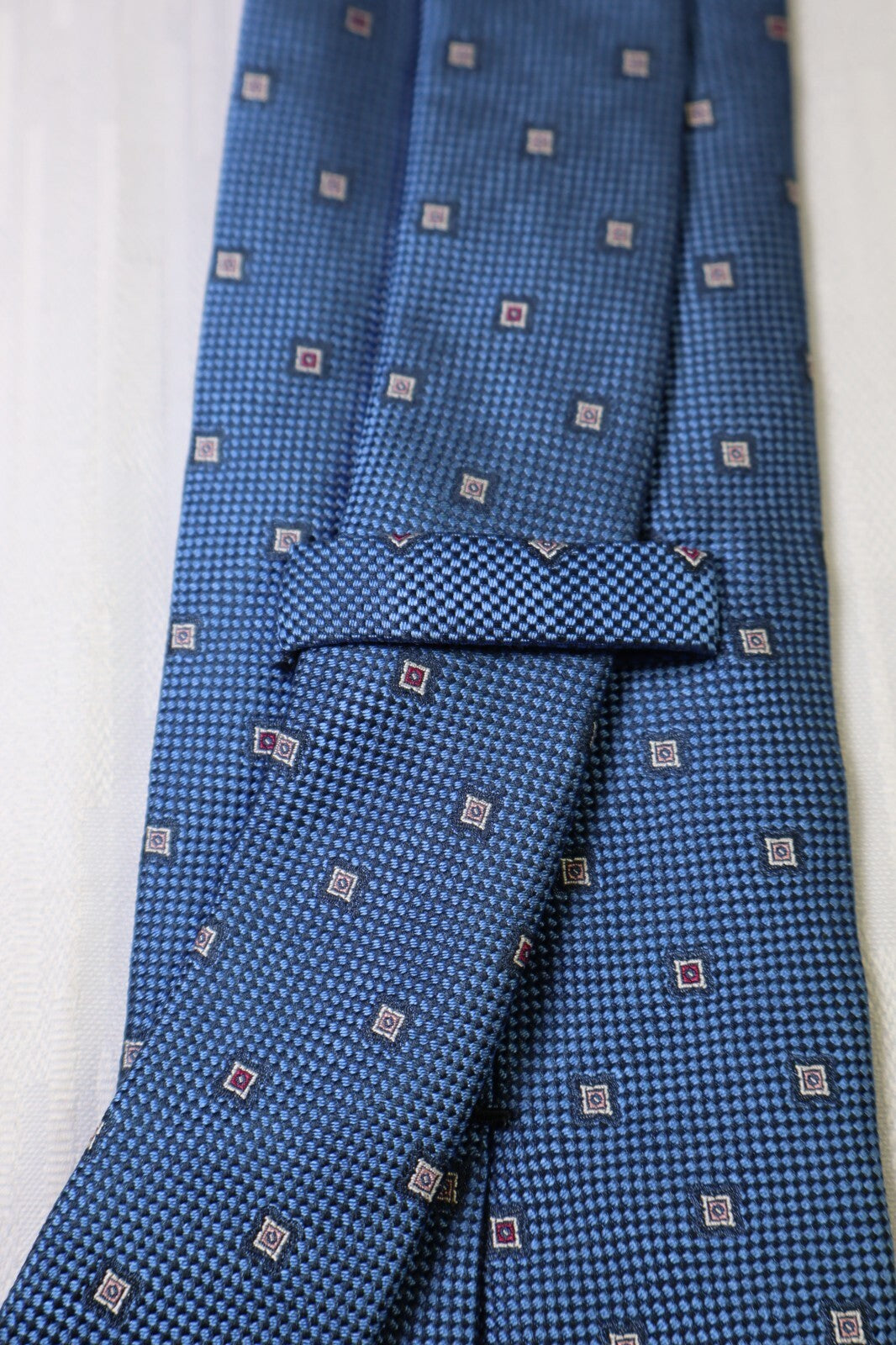 PROVENZALE 100%  SILK TIE SETA CRAVATTA NECKTIE MADE IN ITALY