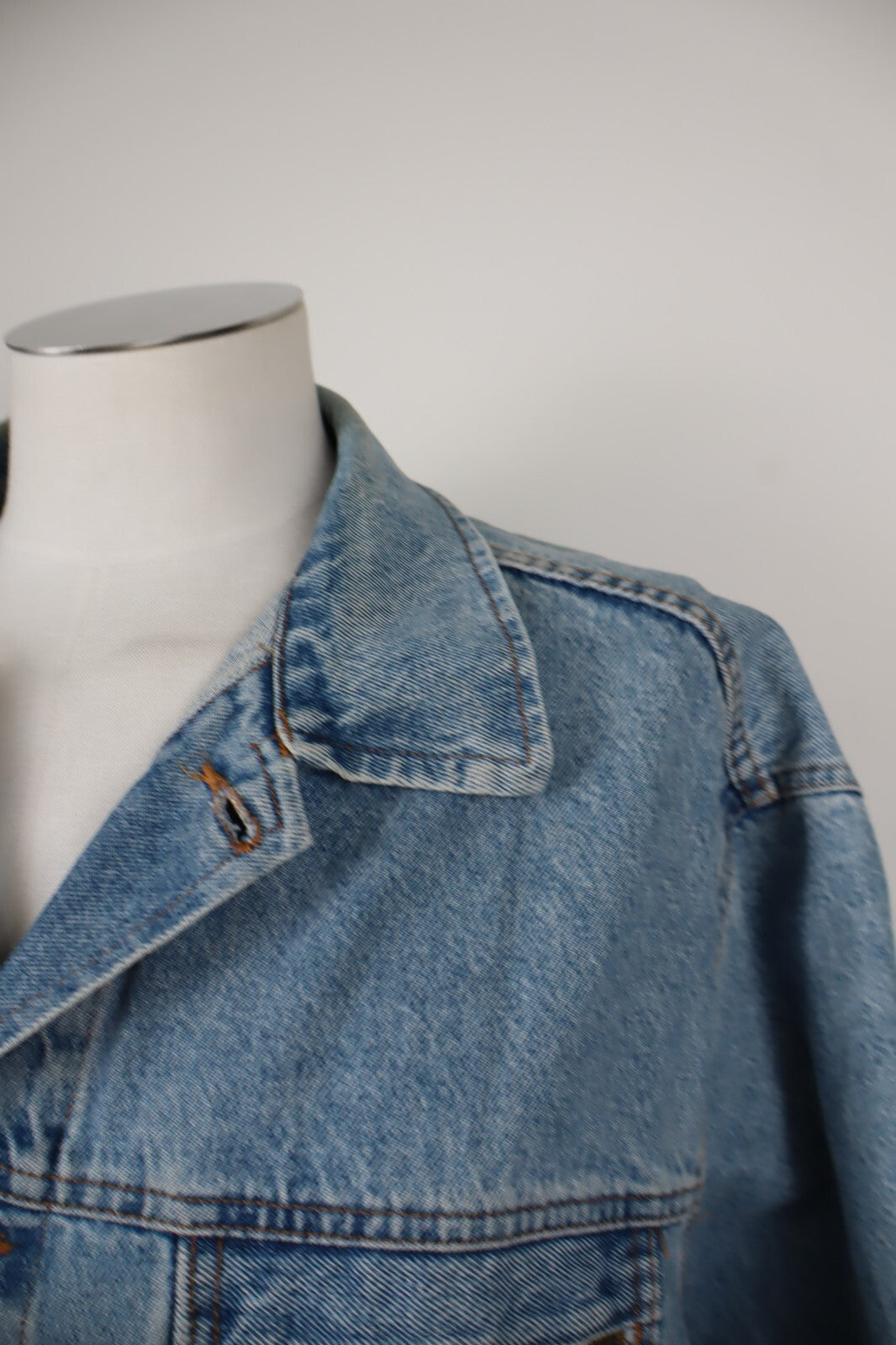 ROY ROGER'S GIUBBINO JEANS DENIM GIACCA UOMO XL MAN CASUAL JACKET VINTAGE