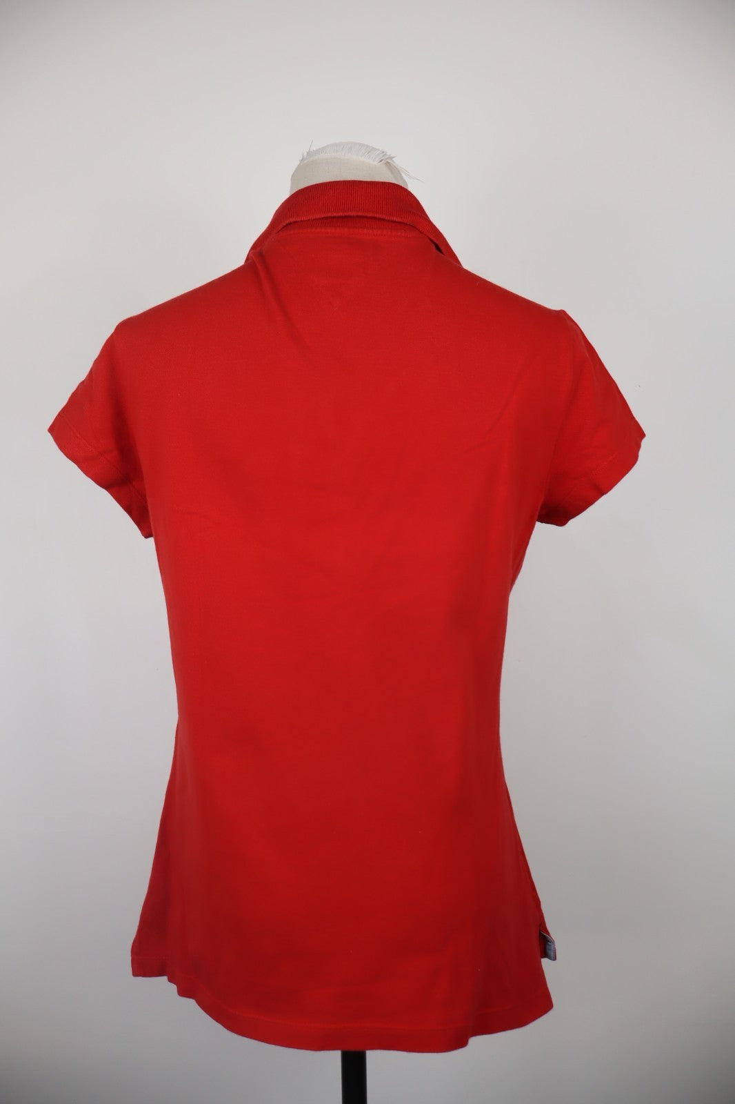 TOMMY HILFIGER POLO MAGLIA DONNA COTONE L WOMAN SHIRT CASUAL VINTAGE LOGO