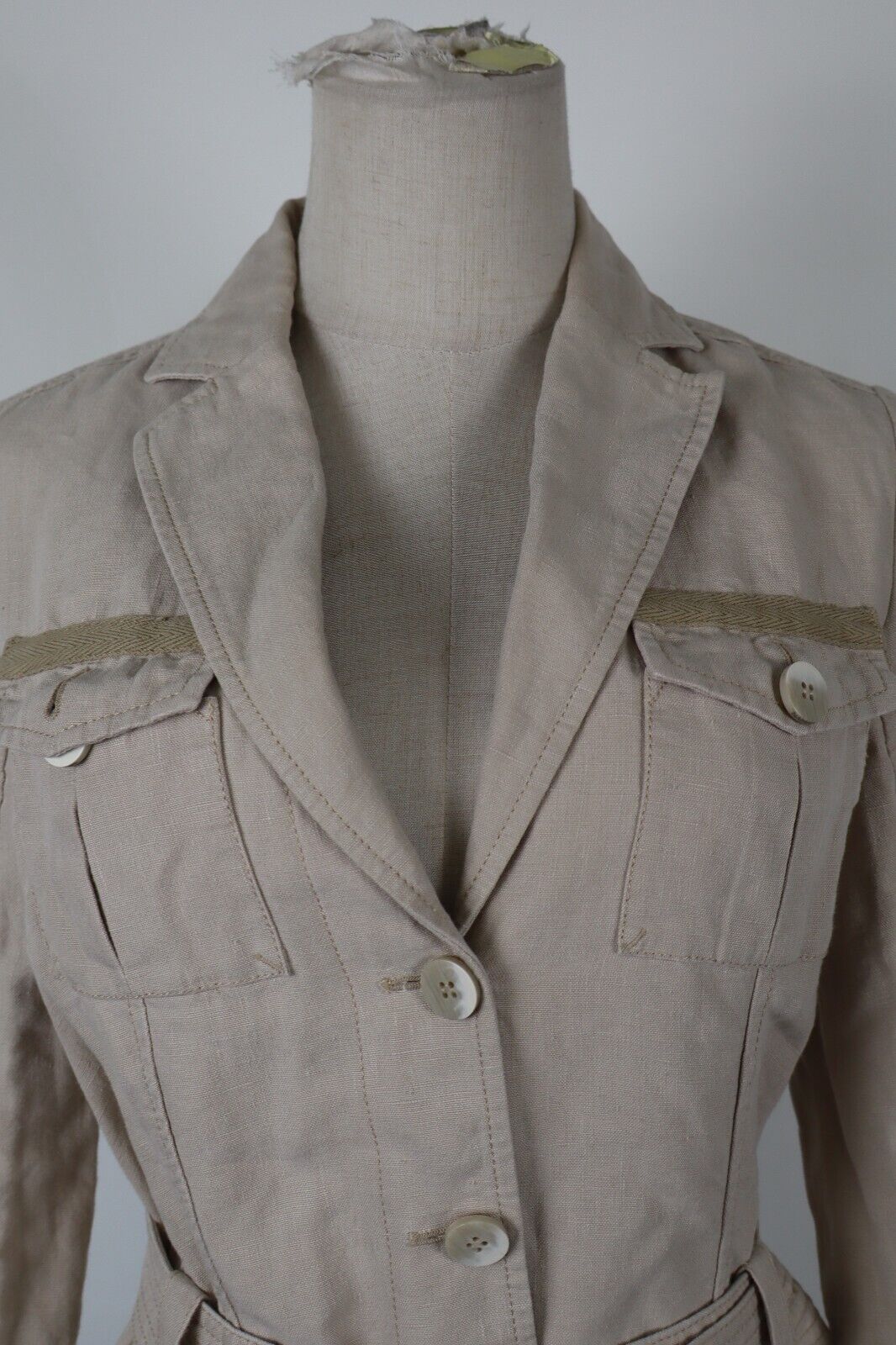 NAPAPIJRI GIUBBINO DONNA Tg. XS WOMAN CASUAL JACKET VINTAGE LINO