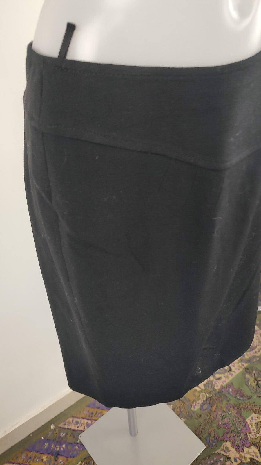 LUISA SPAGNOLI GONNA DONNA LANA WOMAN WOOL SKIRT Tg. 48 CASUAL VINTAGE