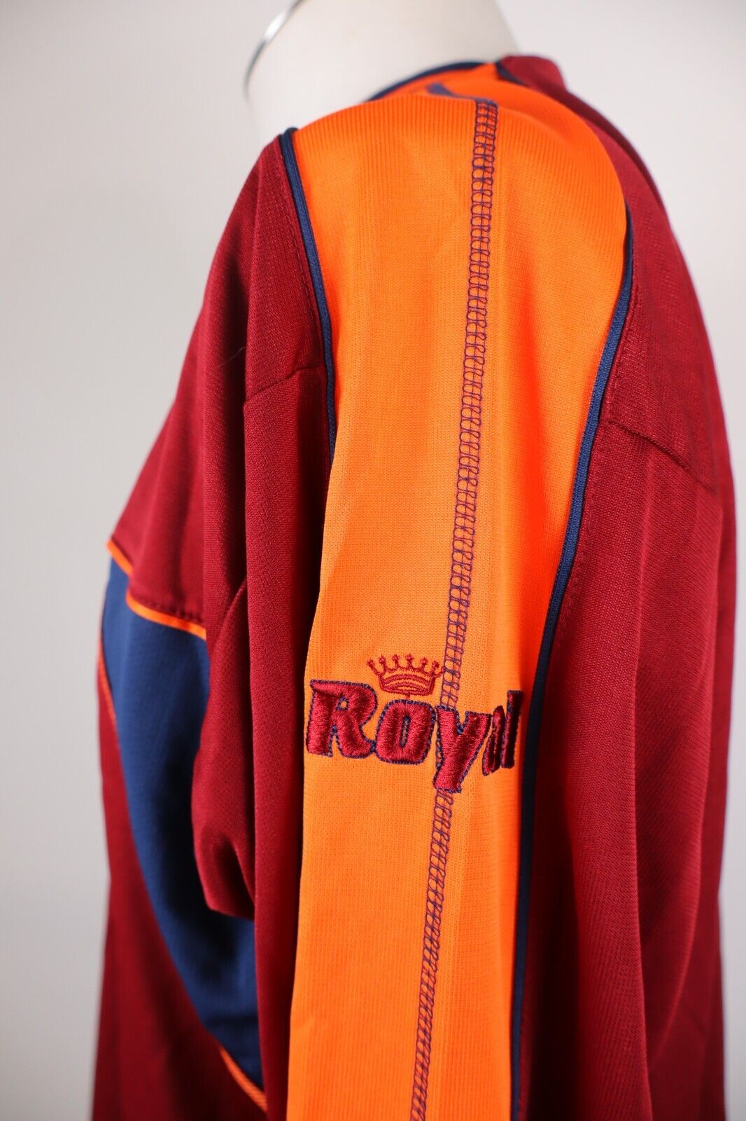 ROYAL ROMA MAGLIA CALCIO TRIKOT UOMO TG XL SOCCER JERSEY VINTAGE