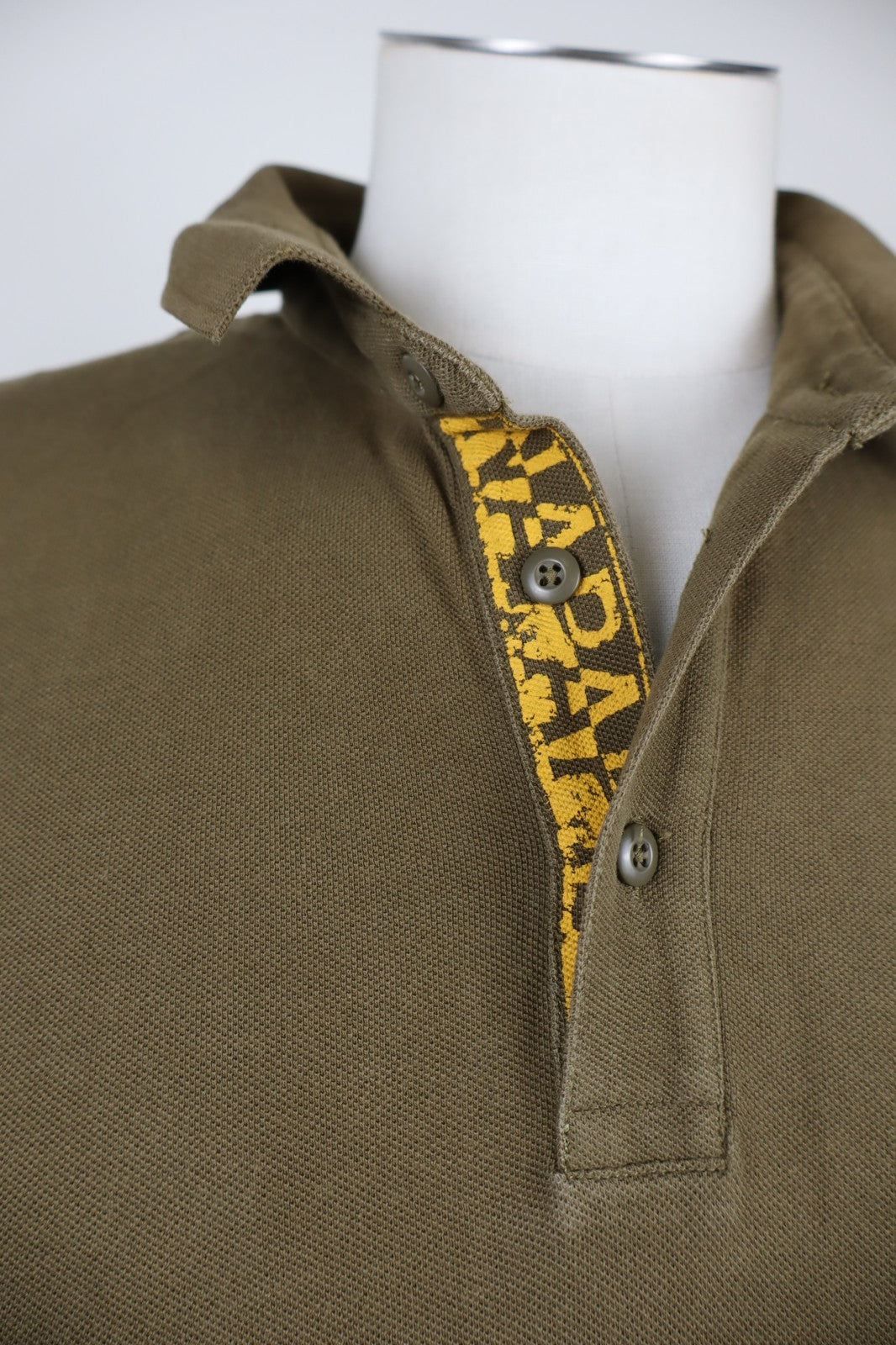 NAPAPIJRI MAGLIA POLO UOMO TG. XL MAN T-SHIRT CASUAL VINTAGE COTONE COTTON