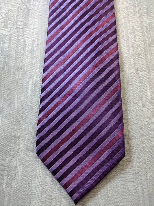 EGON VON FURSTENBERG 100% SILK TIE SETA CRAVATTA NECKTIE MADE IN ITALIA CLASSIC