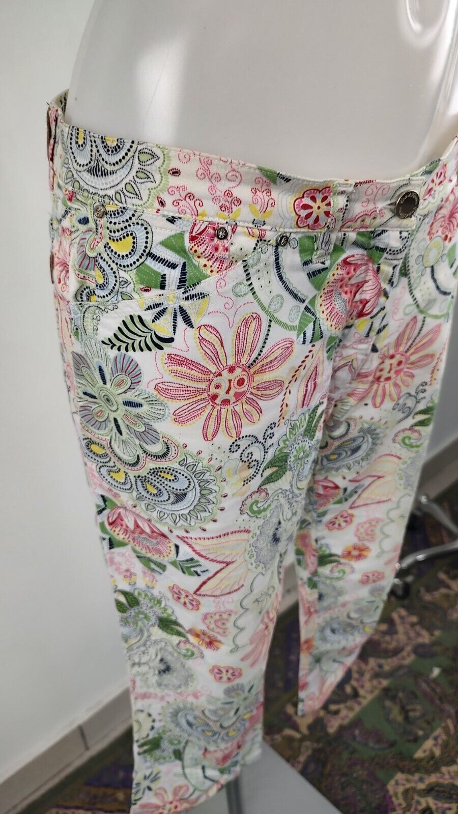 CONTE OF FLORENCE PANTALONE CASUAL DONNA TG 44 WOMAN VINTAGE PANTS