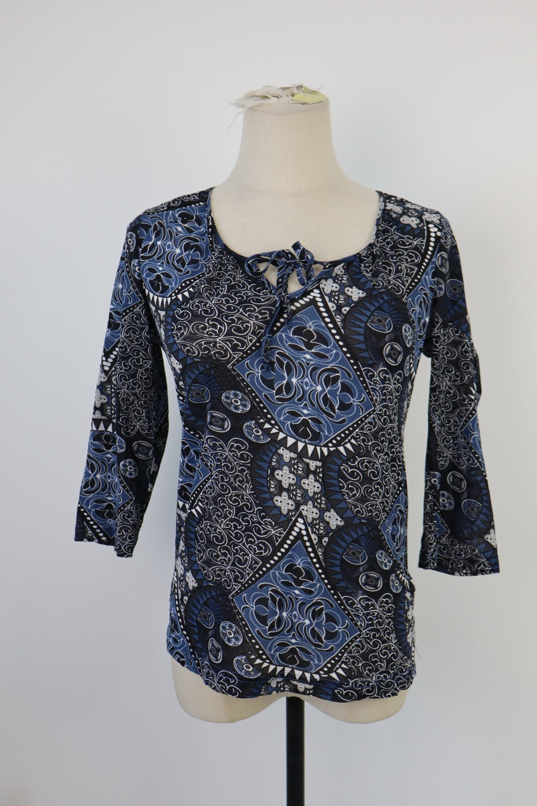 MAGLIA CROP TOP DONNA S WOMAN T-SHIRT INDIE FUNKY GROOVY Y2K 2000'S