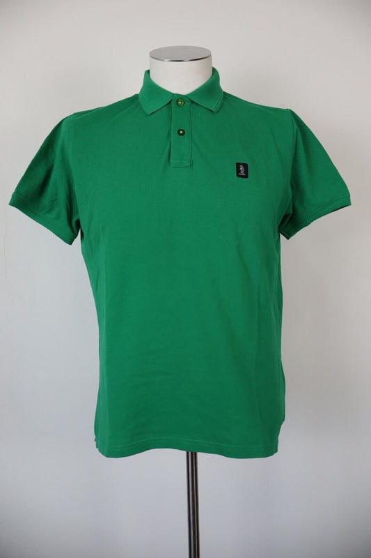 REFRIGUE MAGLIA POLO UOMO TG. M MAN T-SHIRT CASUAL VINTAGE COTONE