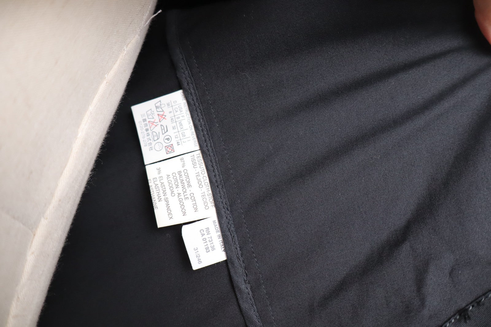 MARELLA BLAZER GIACCA DONNA Tg 44 WOMAN CASUAL VINTAGE JACKET C0TONE COTTON