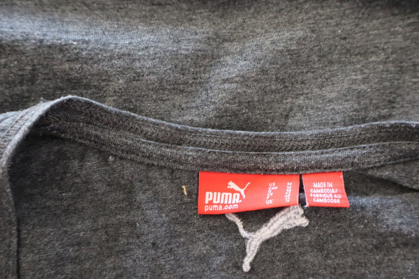 PUMA MAGLIA DONNA TG. M WOMAN T-SHIRT CASUAL VINTAGE COTONE COTTON