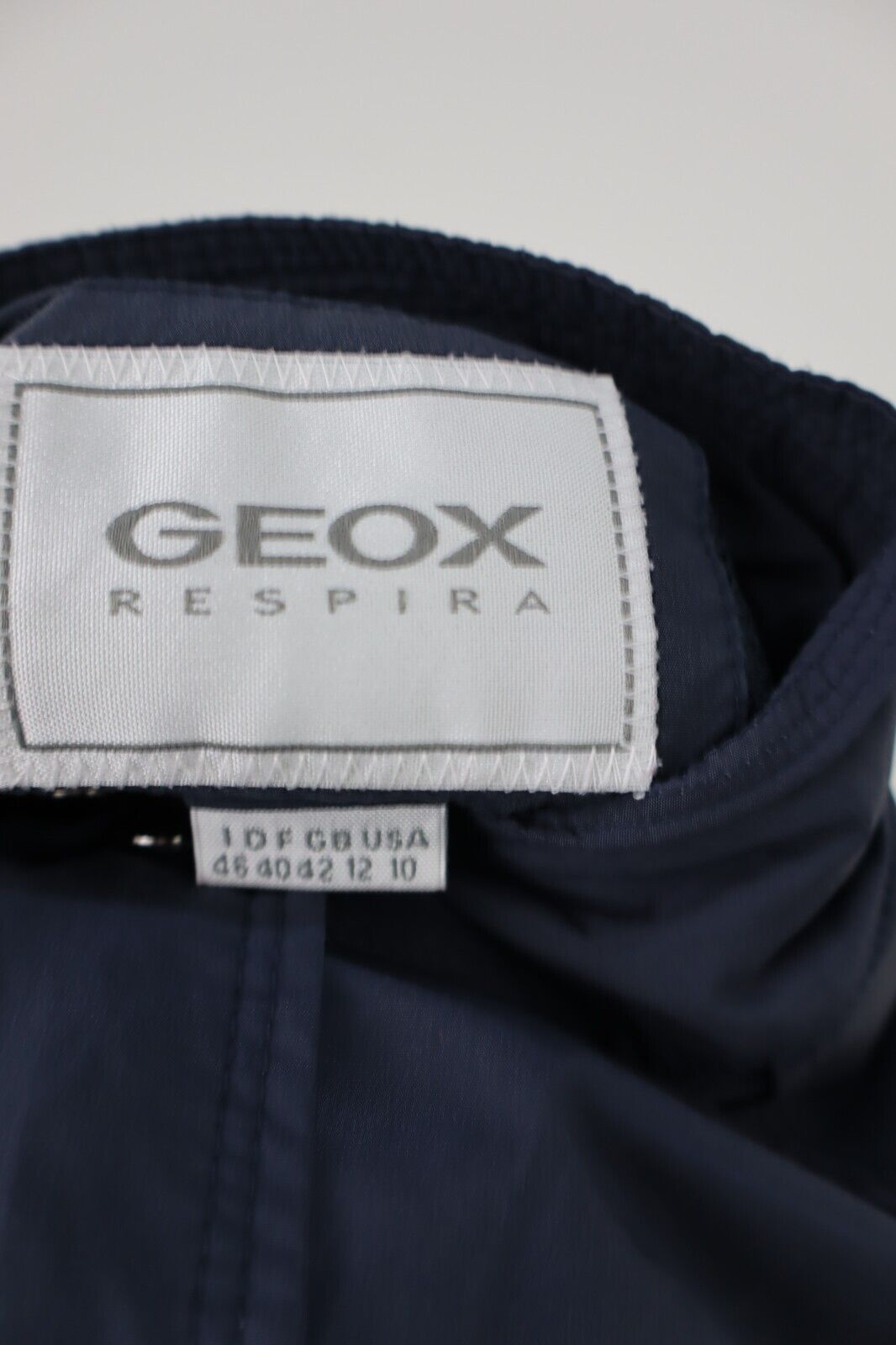 GEOX GIUBBINO IMPERMEABILE GIACCA DONNA TG 46 WOMAN CASUAL JACKET VINTAGE ITALY