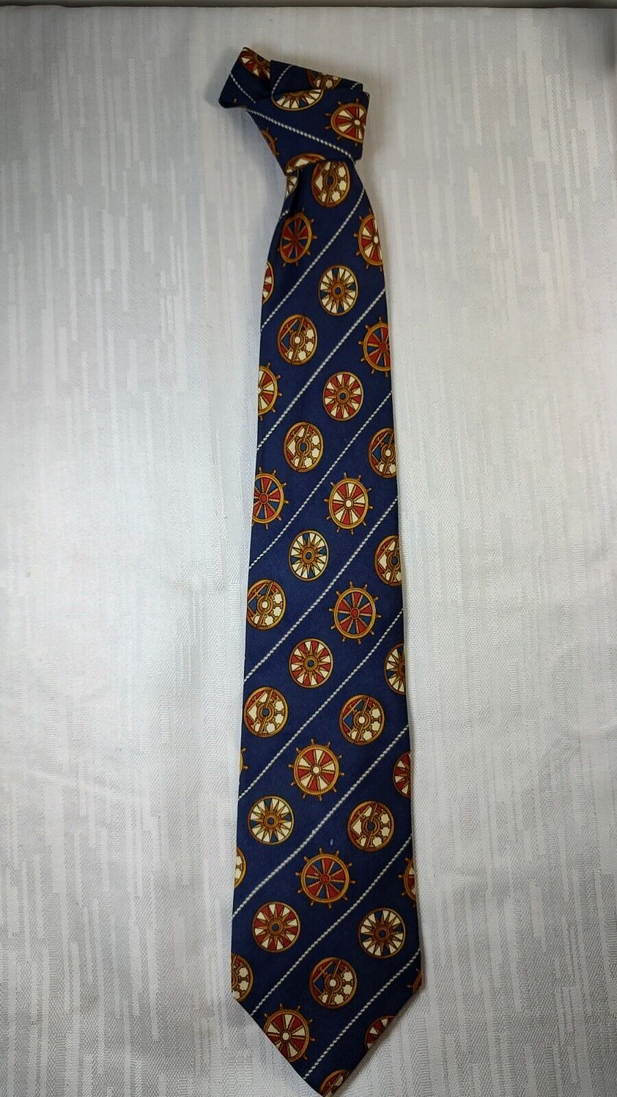 VITTORIA NAPOLI 100% SILK TIE SETA CRAVATTA NECKTIE MADE IN ITALY