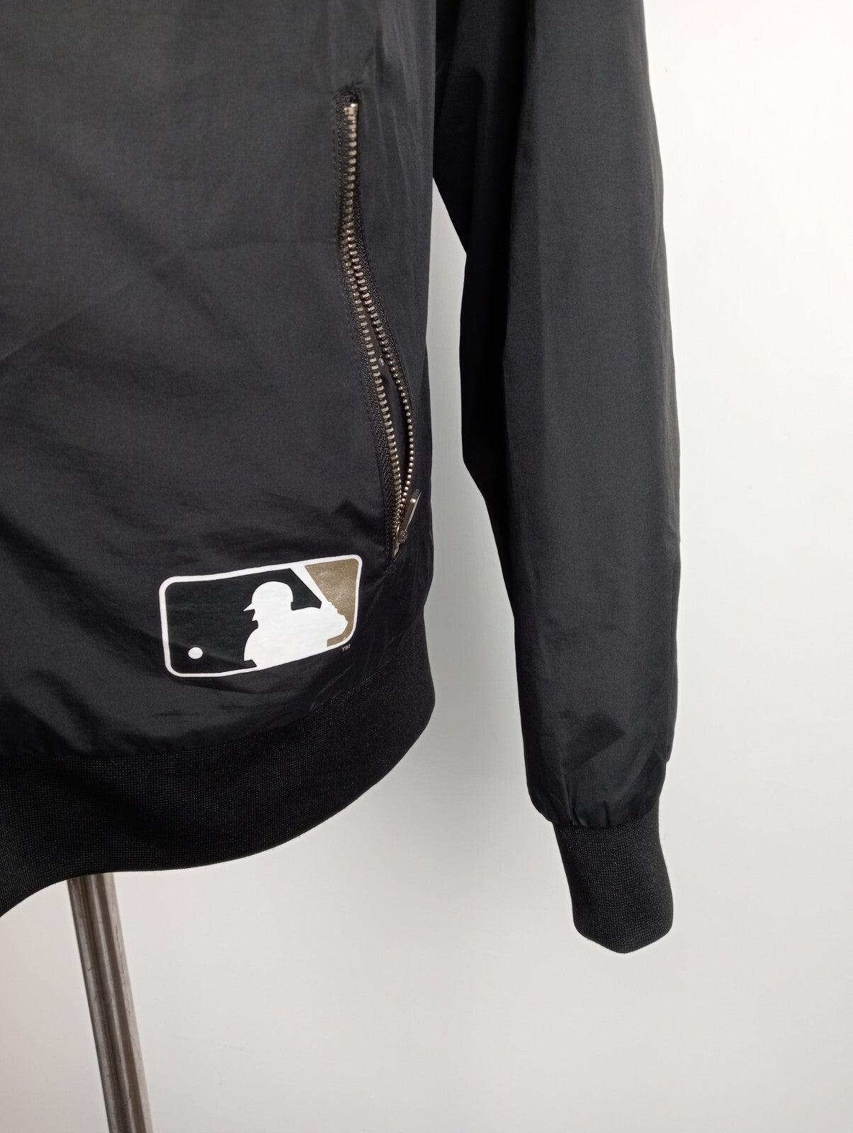 MAJESTIC NY YANKEES  BASEBALL GIUBBINO GIACCA SPORT UOMO Tg L MAN VINTAGE JACKET