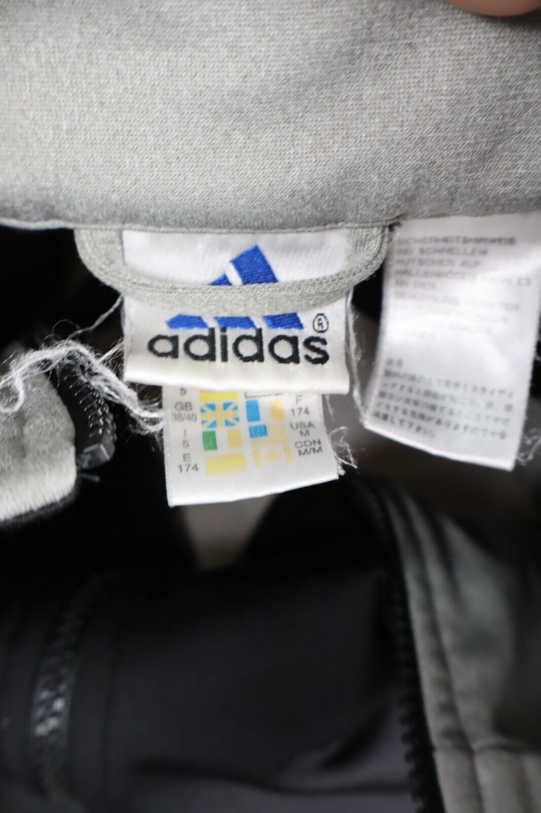 ADIDAS GIACCA '80S SPORTIVA UOMO Tg. 5 MAN CASUAL SPORT JACKET VINTAGE