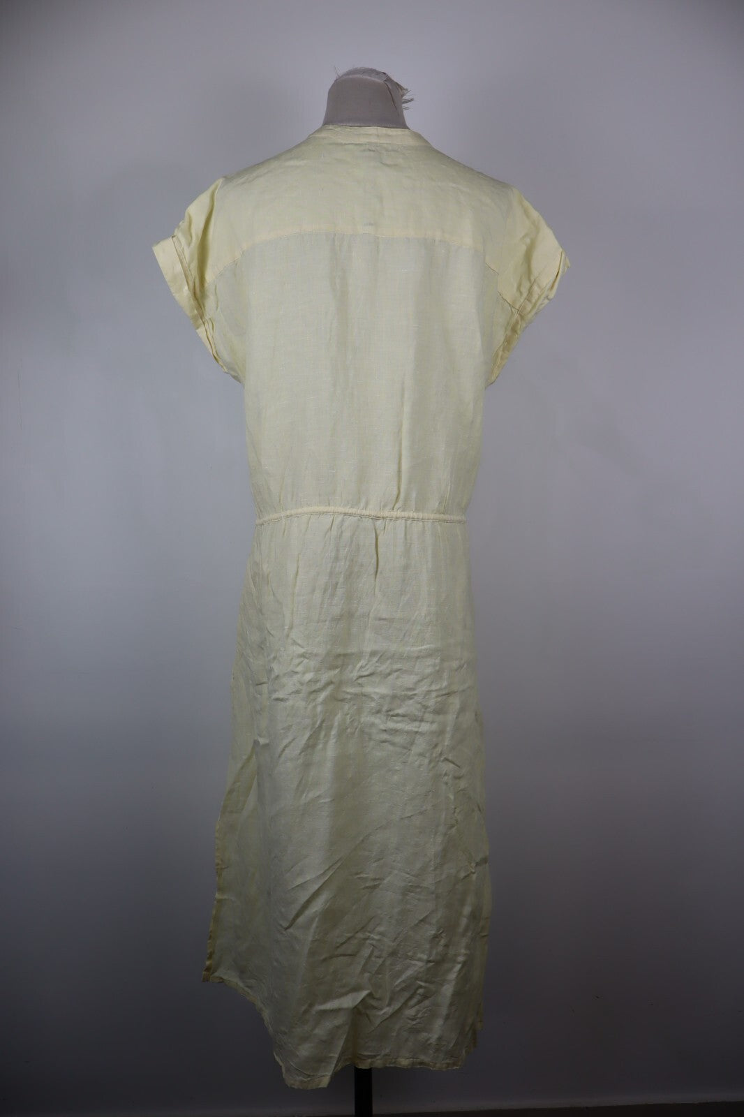 TOMMY HILFIGER VESTITO DONNA TG. 40 WOMAN CASUAL VINTAGE DRESS LINO LINEN