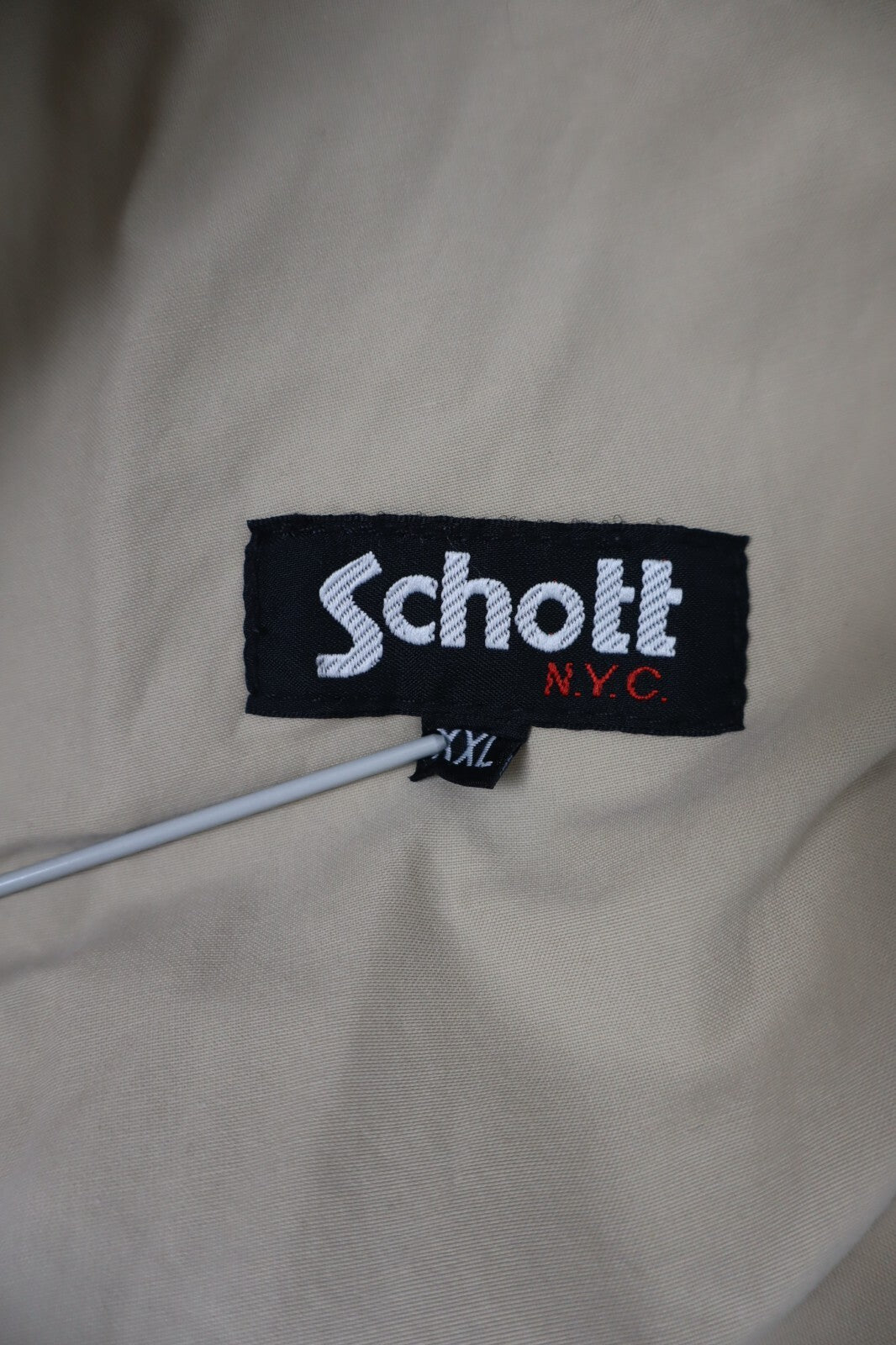 SCHOTT NYC GIUBBINO JACKET UOMO Tg XXL MAN CASUAL VINTAGE