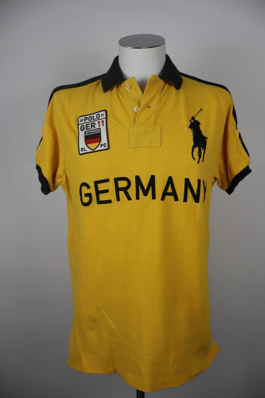 POLO RALPH LAUREN MAGLIA GERMANIA 10 UOMO COTONE L MAN COTTON SHIRT CASUAL