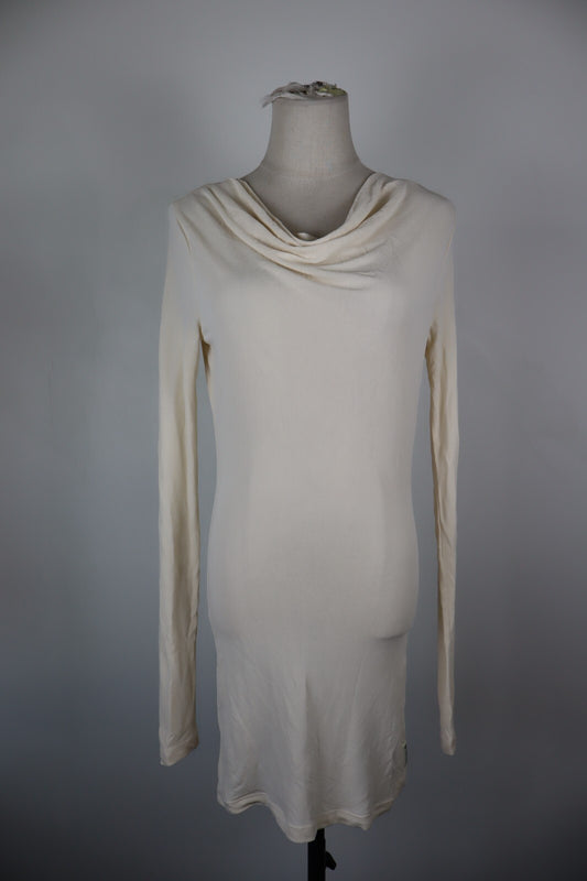 AJ ARMANI JEANS VESTITO DONNA TG. 40 WOMAN CASUAL VINTAGE DRESS ITALY SETA SILK