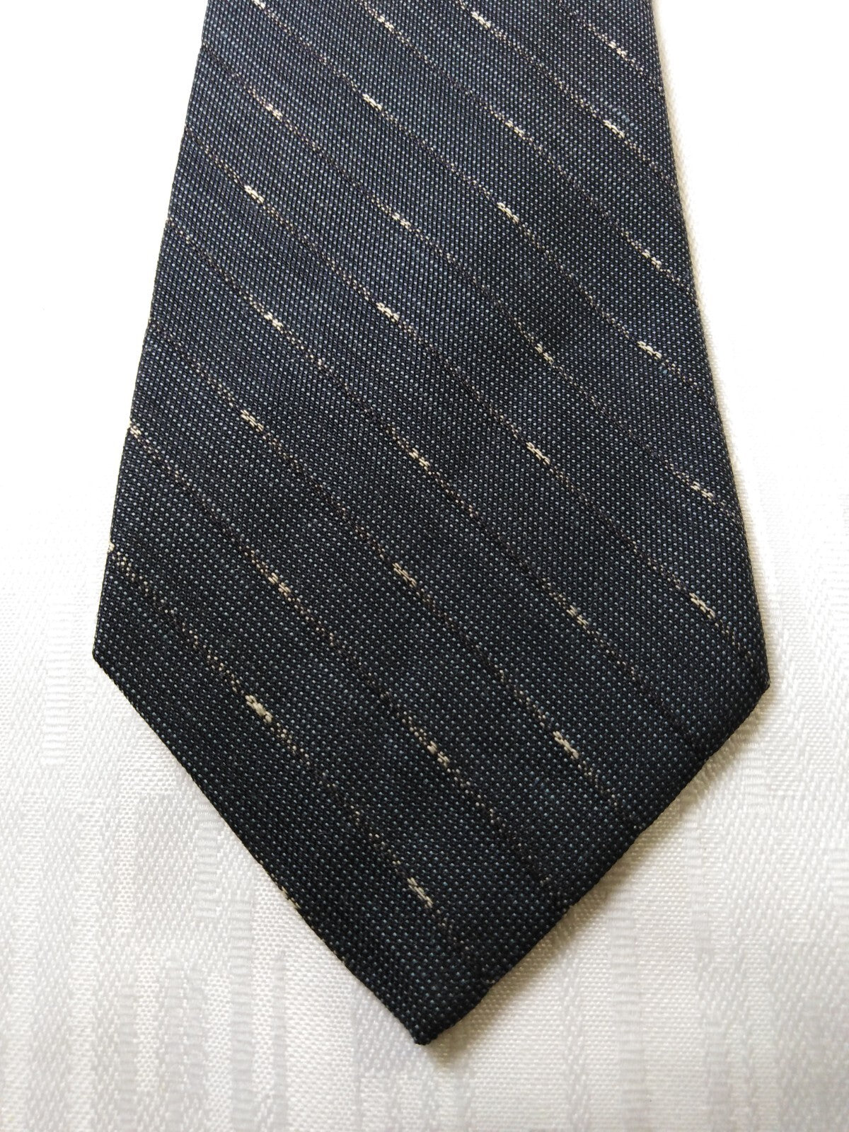 CALVIN KLEIN LANA SETA TIE CRAVATTA NECKTIE ITALY VINTAGE