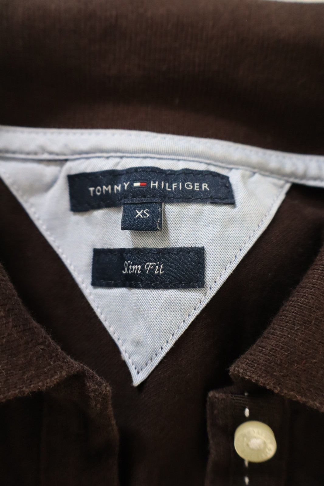 TOMMY HILFIGER POLO MAGLIA DONNA COTONE TG XS WOMAN SHIRT CASUAL VINTAGE