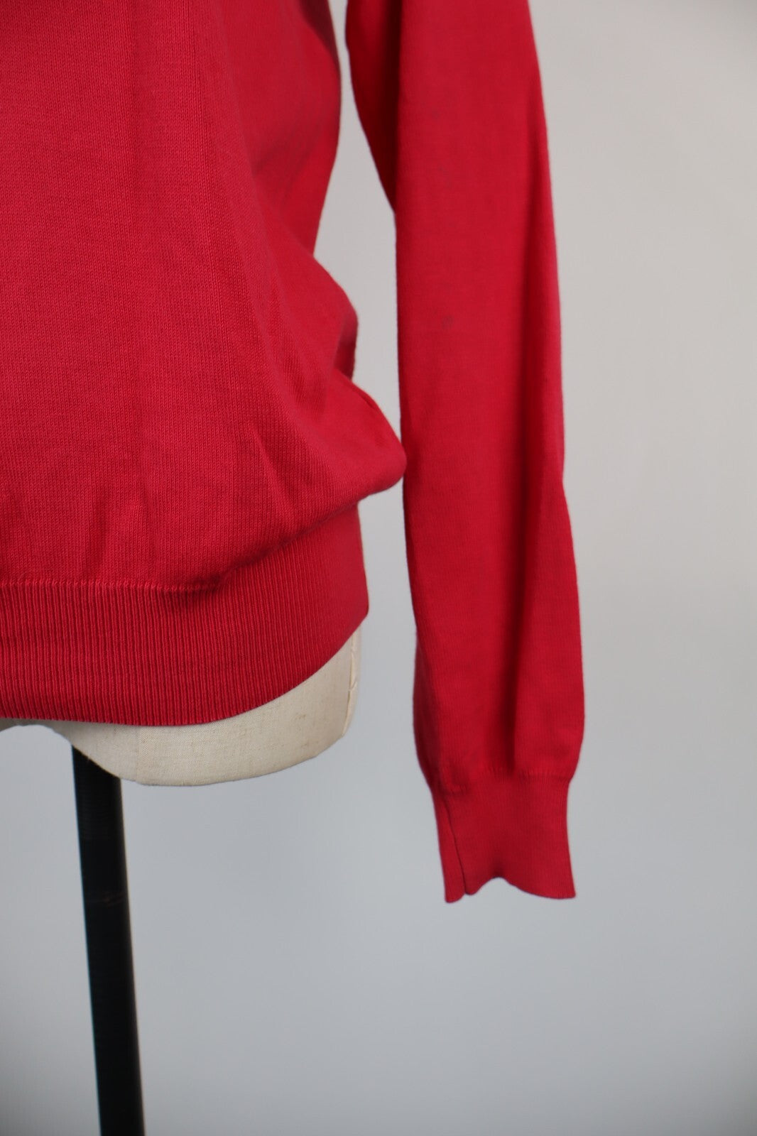 FRED PERRY MAGLIONE DONNA Tg. L WOMAN COTONE CASUAL COTTON SWEATER
