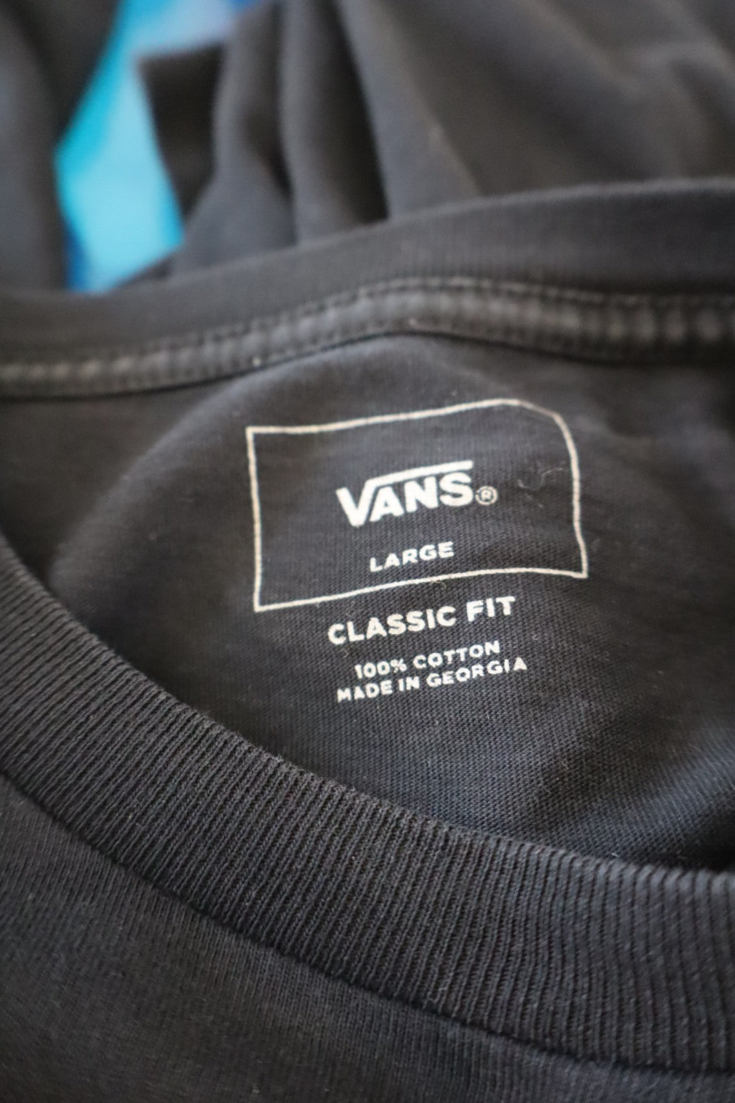 VANS MAGLIA UOMO COTONE TG. L MAN COTTON T-SHIRT CASUAL VINTAGE COTONE