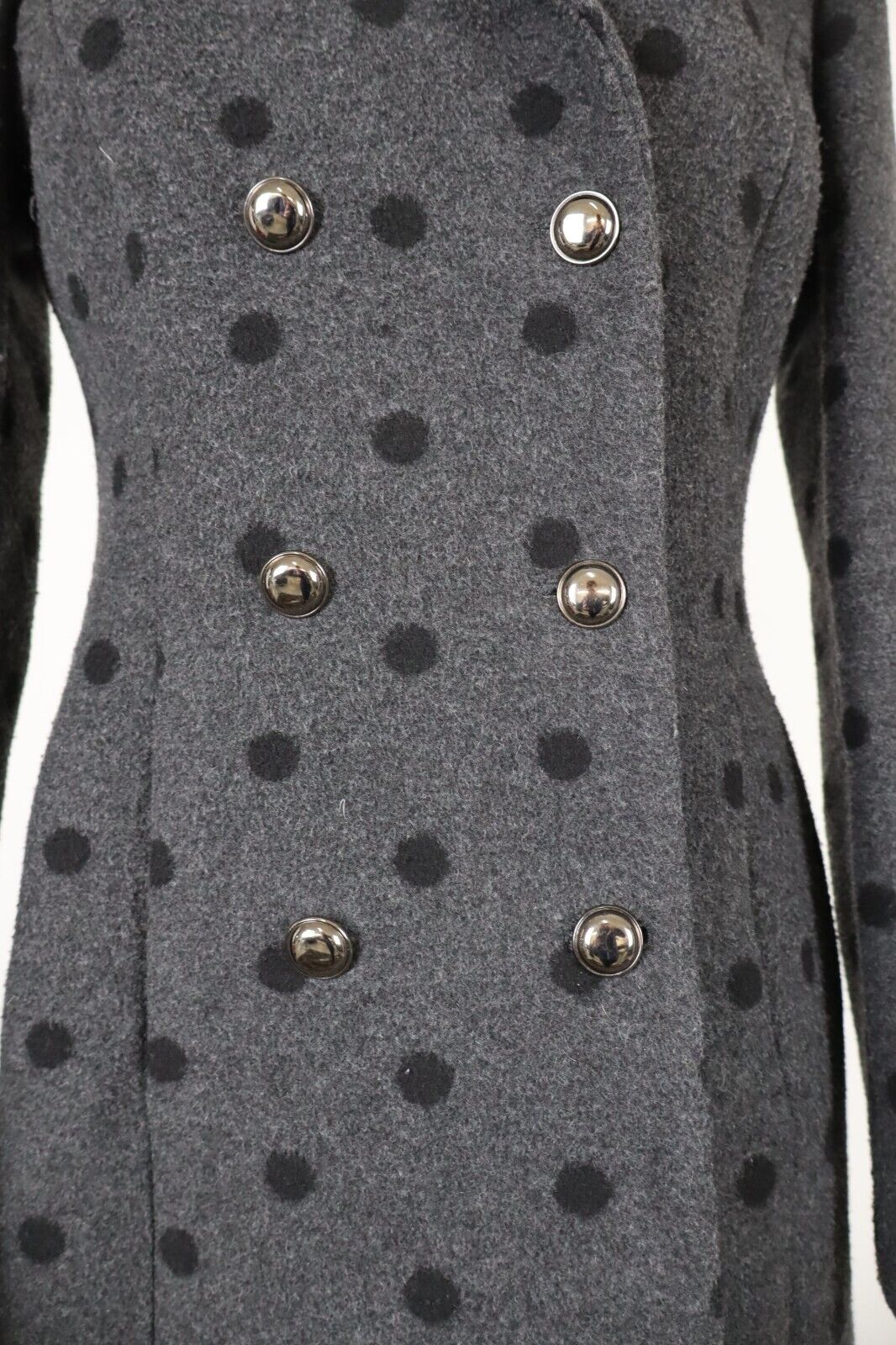 LIU JO CAPPOTTO DONNA COAT Tg 42 WOMAN VINTAGE CASUAL JACKET GIACCA LANA