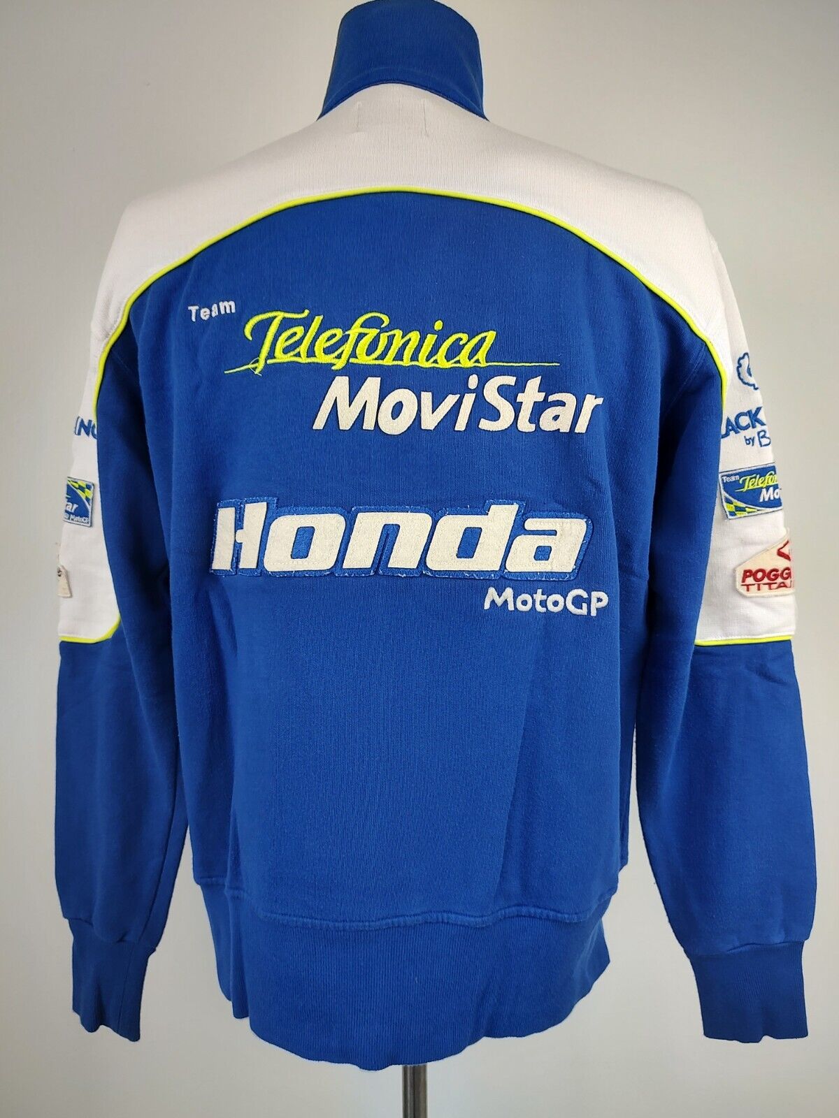 BELSTAFF BLACK PRINCE FELPA MOTOGP UOMO M MAN SWEATSHIRT HONDA ORIGINAL PRO TEAM