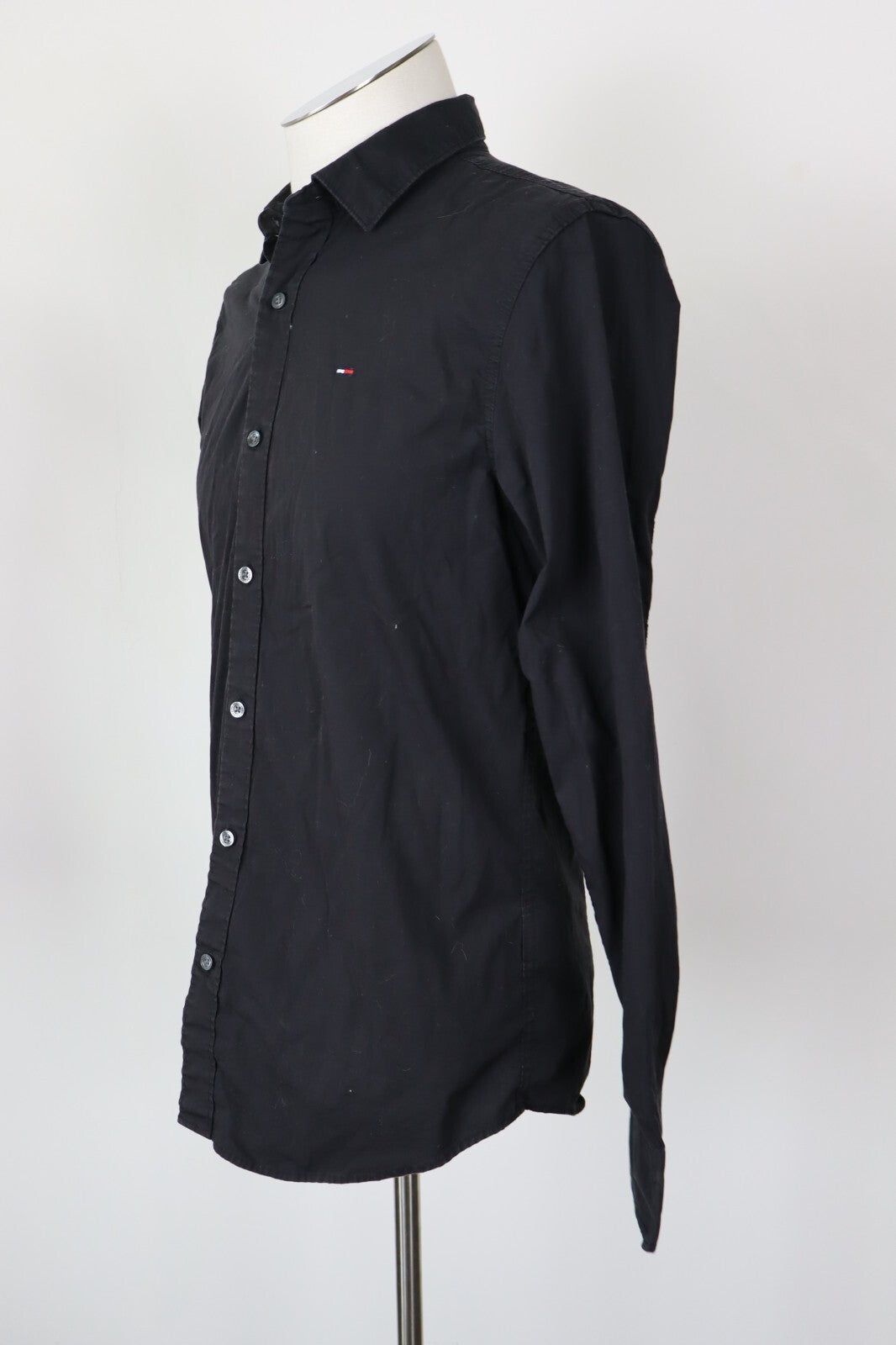 TOMMY HILFIGER CAMICIA COTONE SHIRT UOMO Tg. M MAN VINTAGE CASUAL COTTON