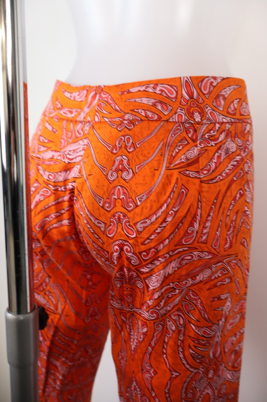 JOHN RICHMOND PANTALONE BERMUDA CASUAL DONNA TG 40 WOMAN VINTAGE PANTS COTONE