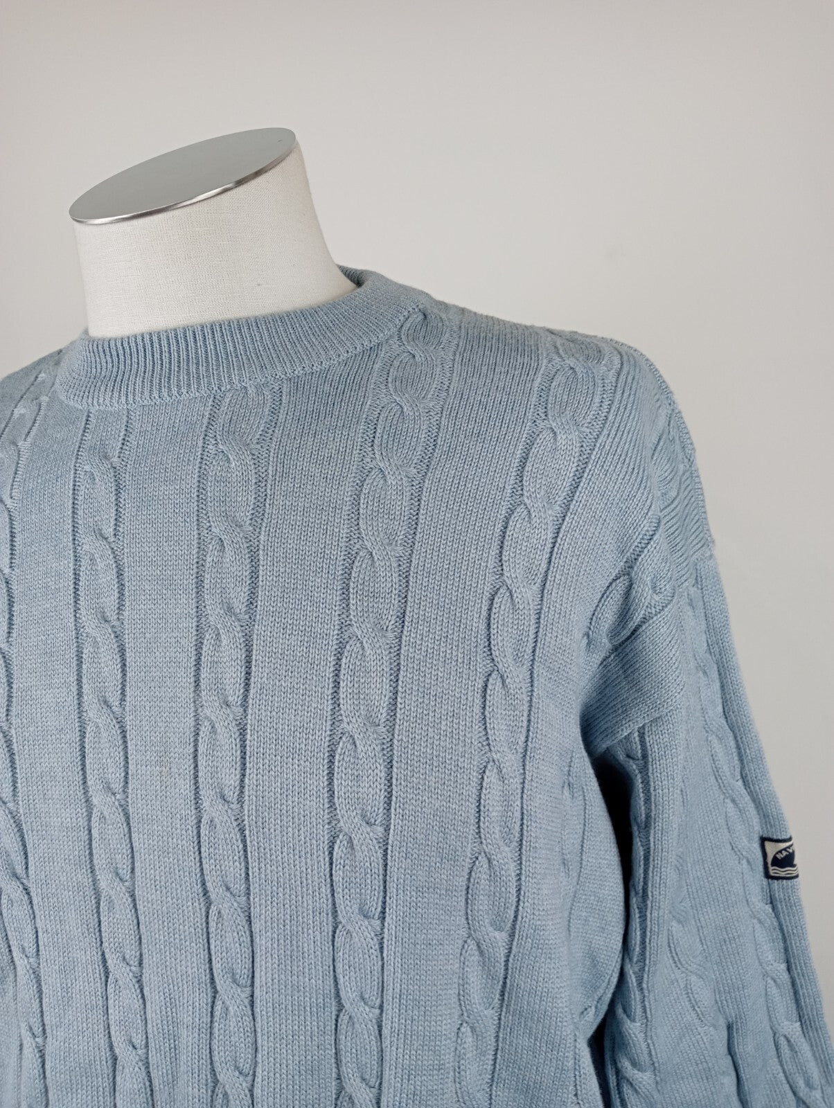 NAVIGARE MAGLIONE LANA WOOL UOMO TG XL MAGLIA MAN SWEATER CASUAL VINTAGE