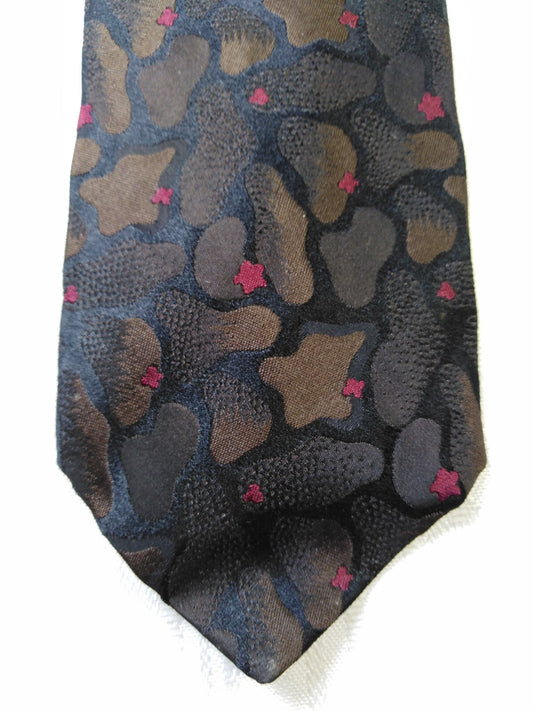 EMANUEL UNGARO 100% SILK TIE SETA CRAVATTA NECKTIE ITALY VINTAGE CLASSIC
