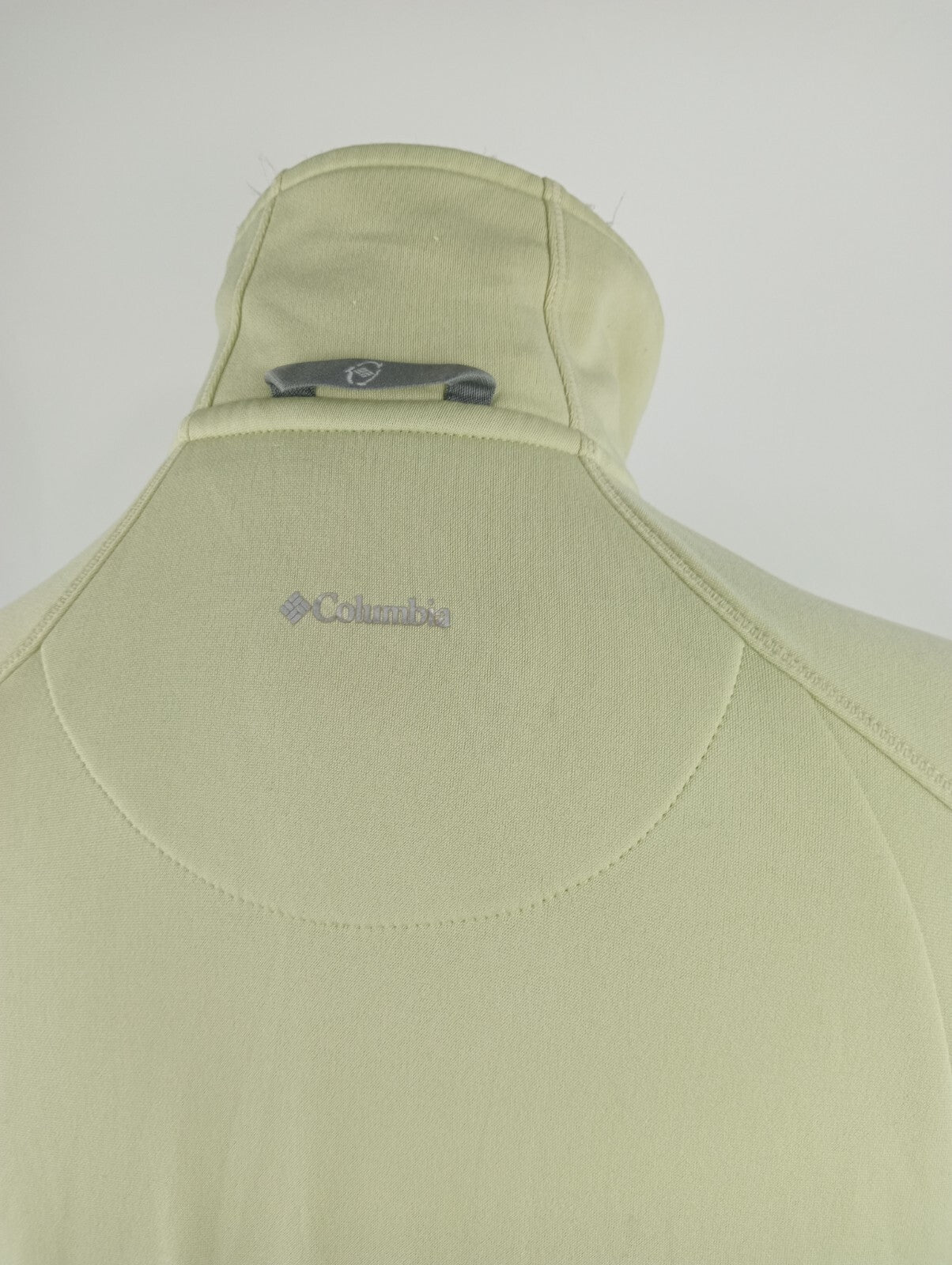 COLUMBIA FELPA CON ZIP JACKET DONNA Tg XS WOMEN CASUAL VINTAGE SPORT SWEATSHIRT
