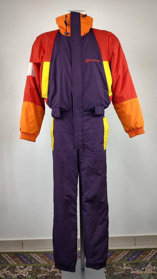 SERGIO TACCHINI TUTA COMPLETA NEVE SCI Tg. S TRACKSUIT UOMO SPORT IMBOTTITO