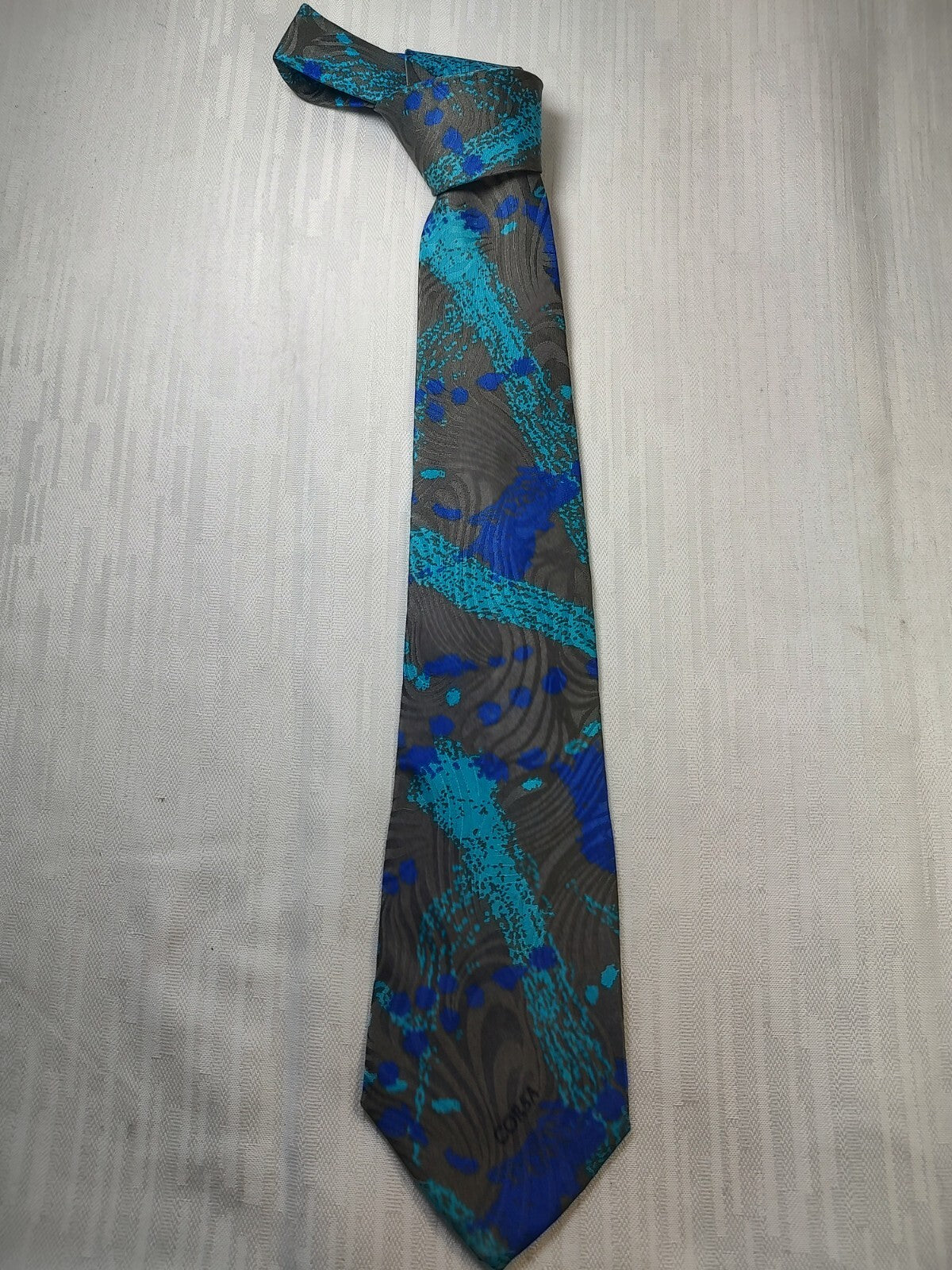OPEL CORSA 100% SILK TIE SETA CRAVATTA NECKTIE MADE IN ITALY CLASSIC