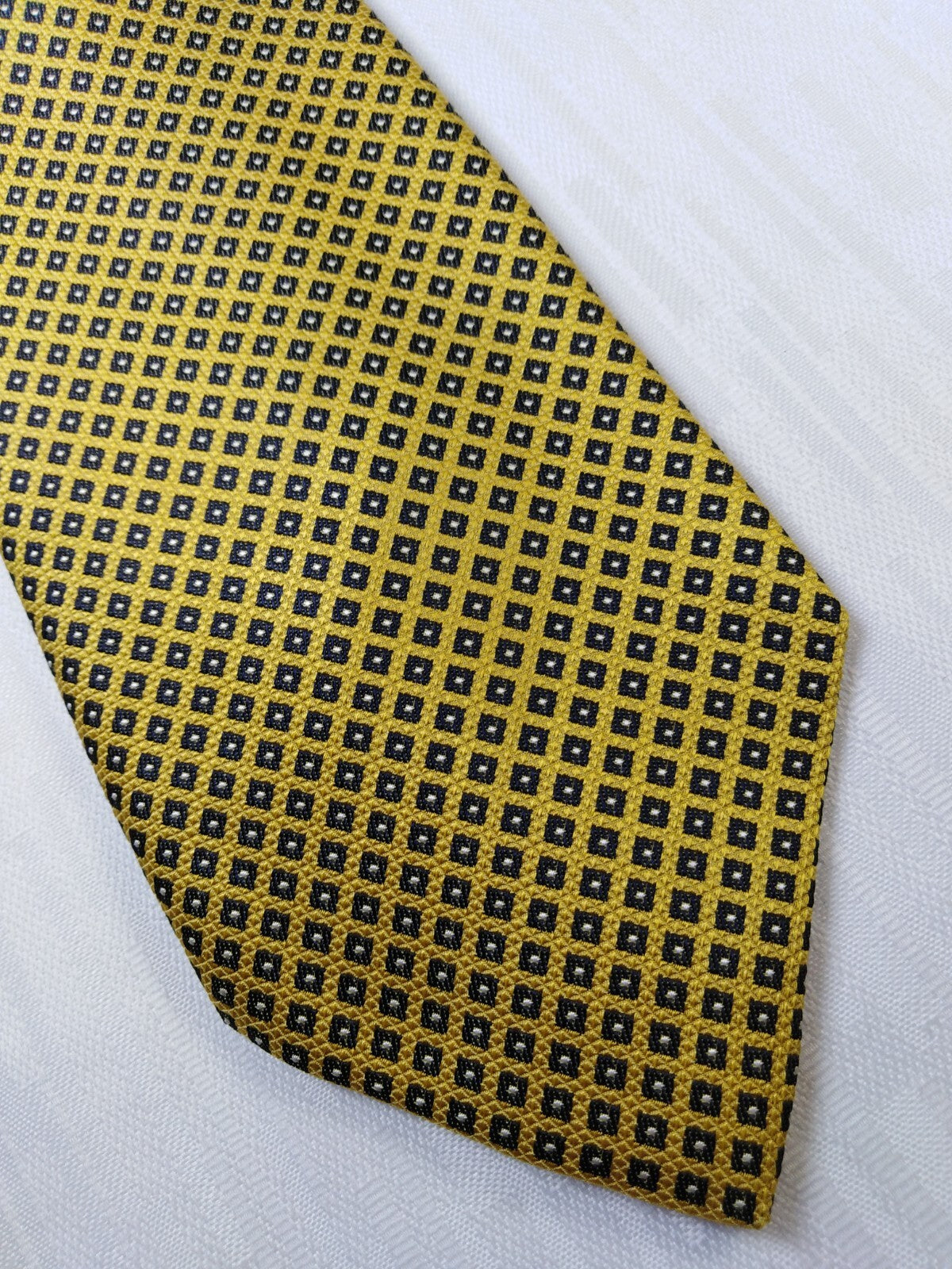 LUIGI PANZANAPOLI 100%  SILK TIE SETA CRAVATTA NECKTIE MADE IN ITALY