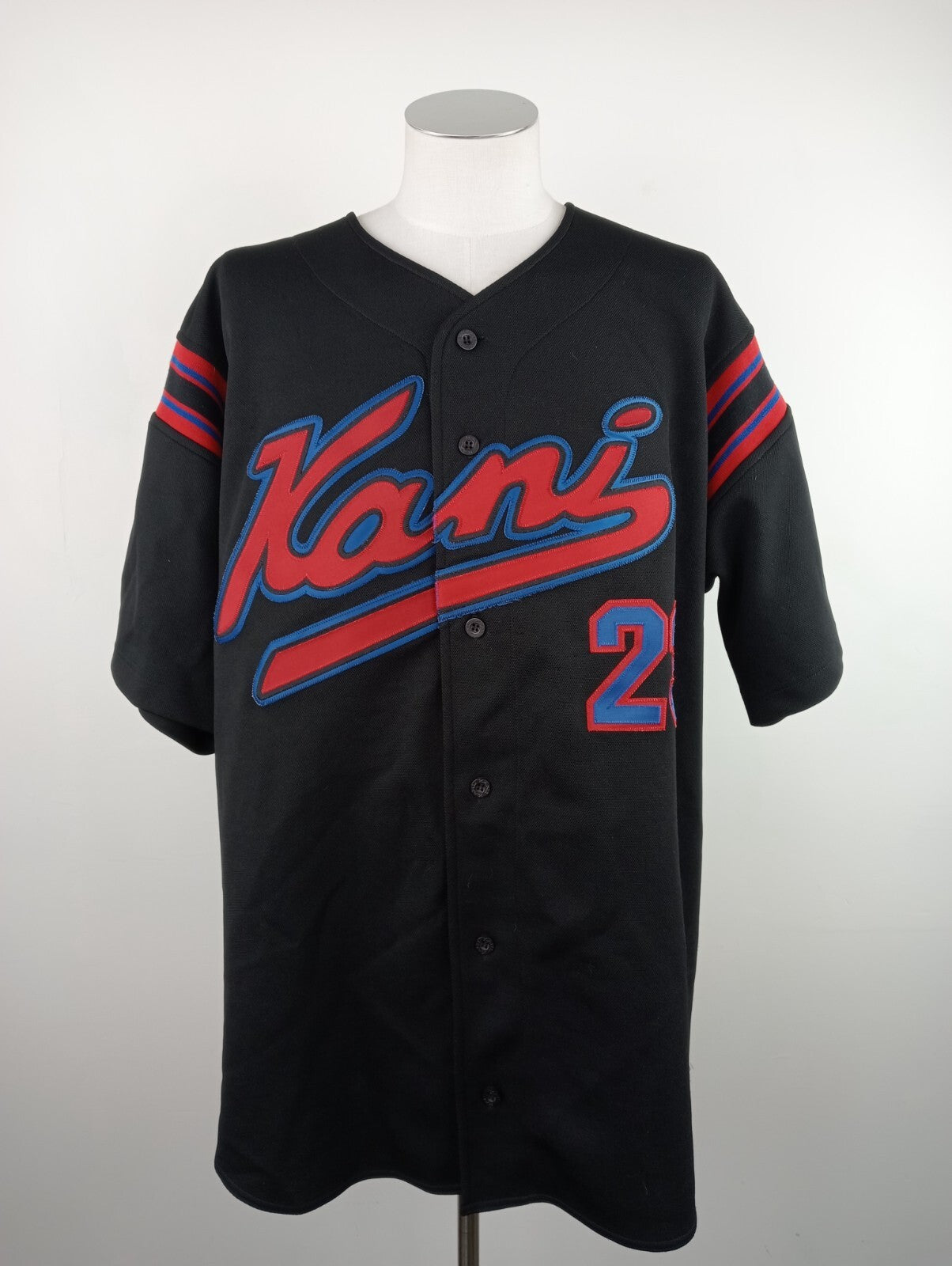 KANI 23 CAMICIA MAGLIA BOTTONI T-SHIRT UOMO TG XXL VINTAGE SPORT
