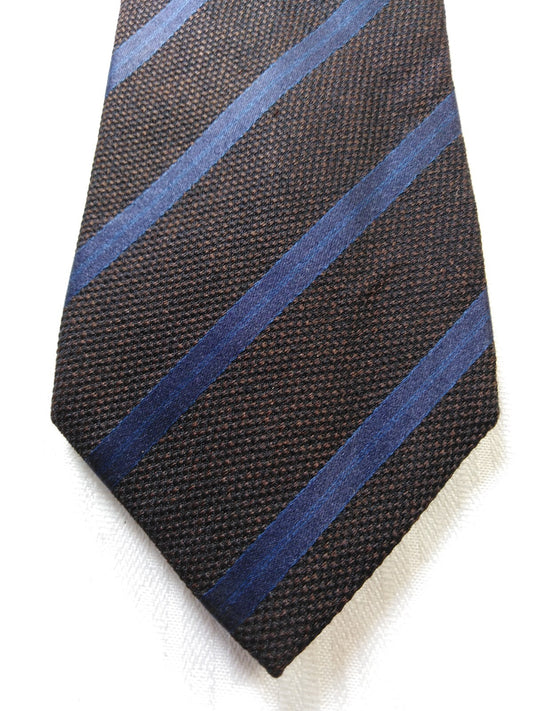 LES COPAINS 100% SILK TIE SETA CRAVATTA NECKTIE MADE IN ITALY CLASSIC