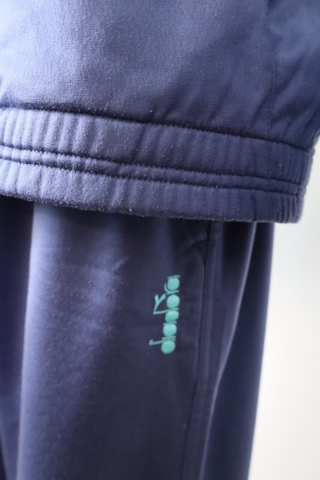 DIADORA TUTA COMPLETO DUE PEZZI  TG. 54 TRACKSUIT JACKET GIACCA PANTS UOMO SPORT