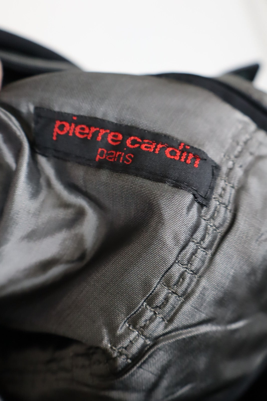 PIERRE CARDIN GIUBBINO IMBOTTITO PELLE UOMO Tg 52 MAN CASUAL VINTAGE JACKET