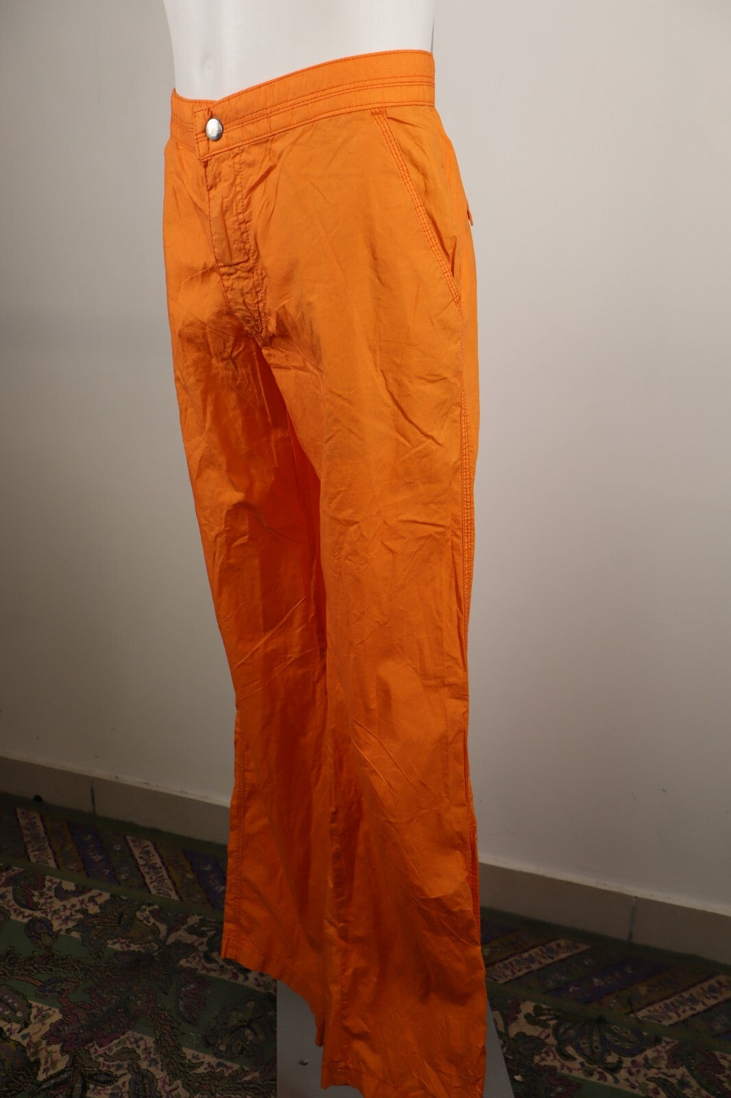 MARINA YACHTING PANTALONI UOMO TG. 50 MAN PANTS CASUAL VINTAGE CON TAG