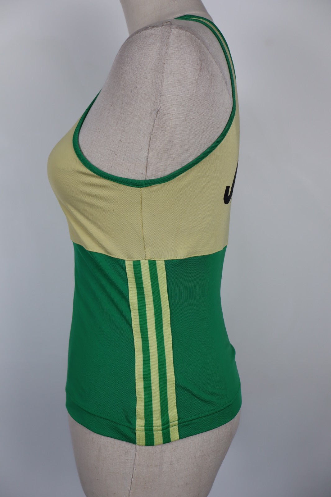 ADIDAS CANOTTA MAGLIA DONNA TG 42 JAMAICA WOMAN CASUAL VINTAGE T-SHIRT TOP