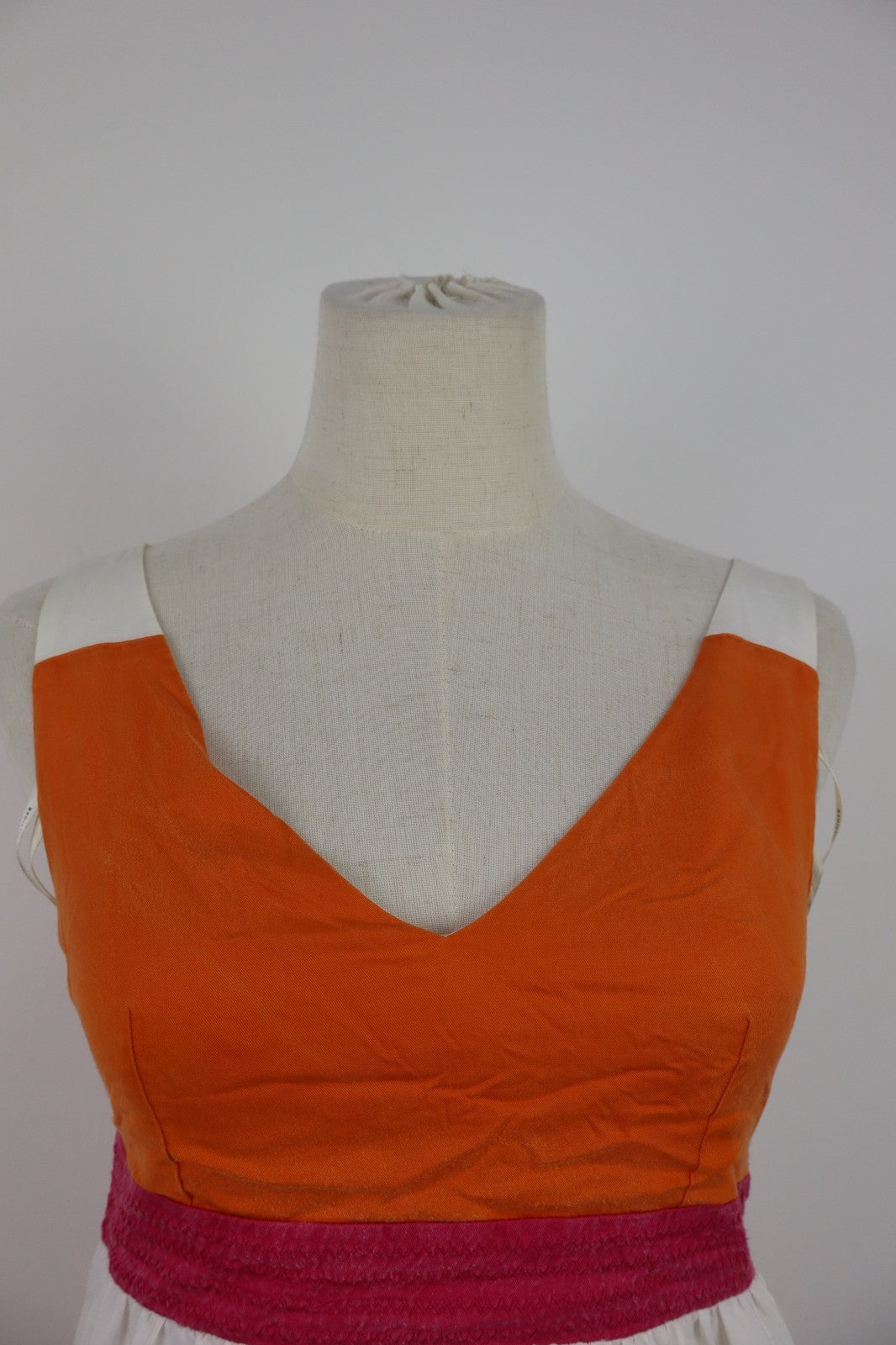 TOMMY HILFIGER VESTITO DONNA TG. 4 WOMAN CASUAL VINTAGE DRESS ABITO COTONE