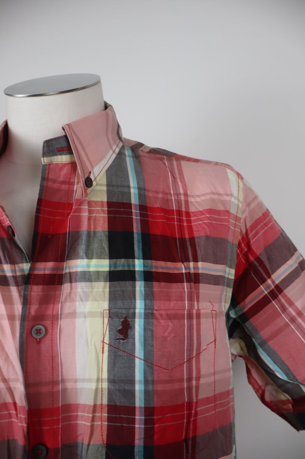MARLBORO CLASSIC CAMICIA UOMO COTONE TG. L  MAN CASUAL VINTAGE SHIRT TASCA